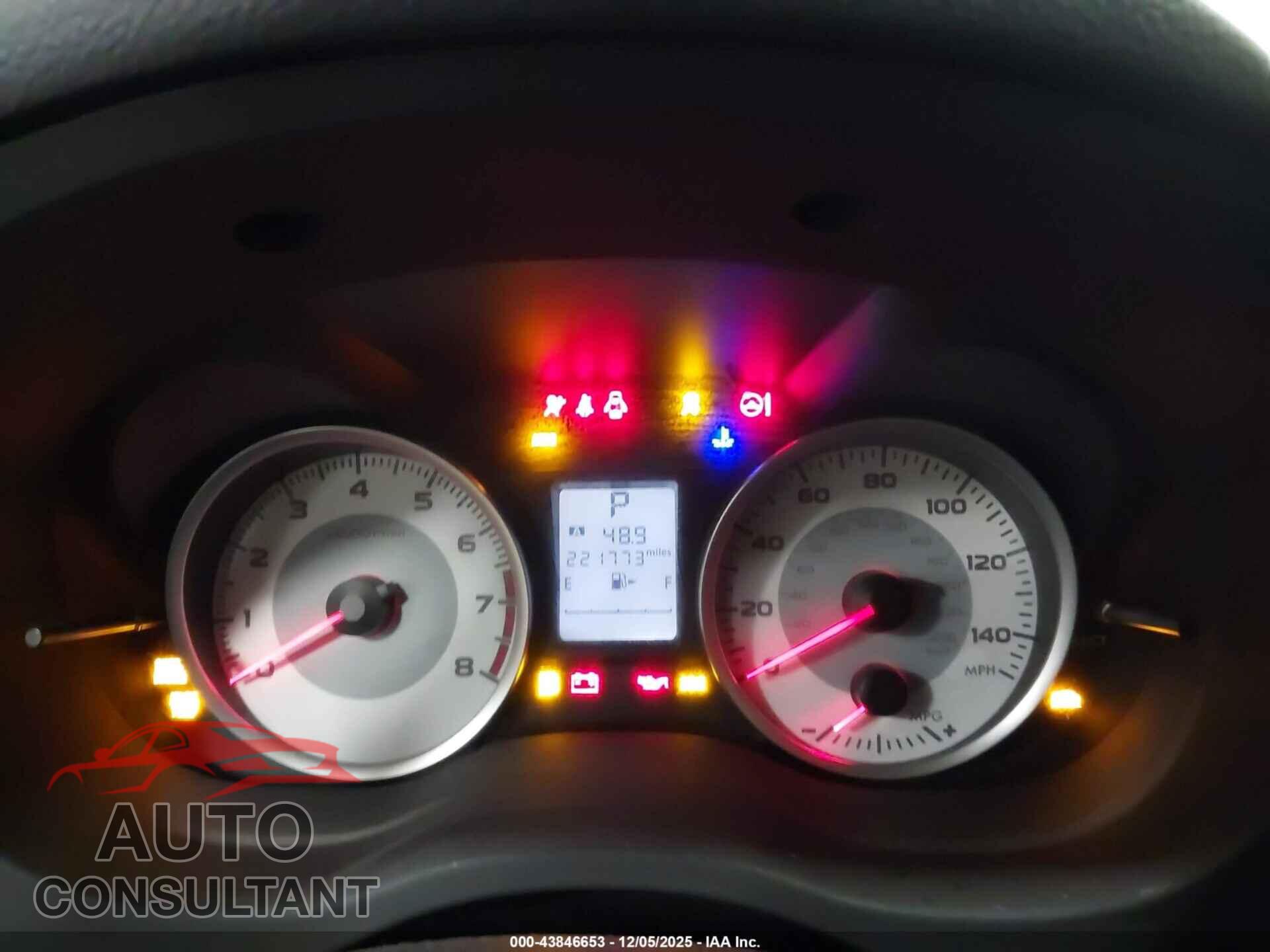 SUBARU IMPREZA 2014 - JF1GPAC62E8241010