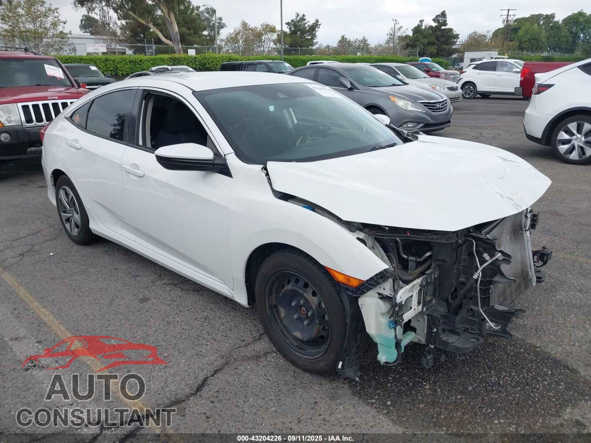 HONDA CIVIC 2019 - 2HGFC2F68KH514252