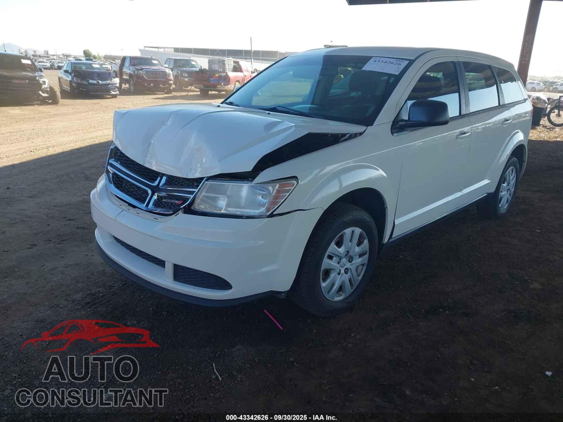 DODGE JOURNEY 2015 - 3C4PDCAB2FT734753