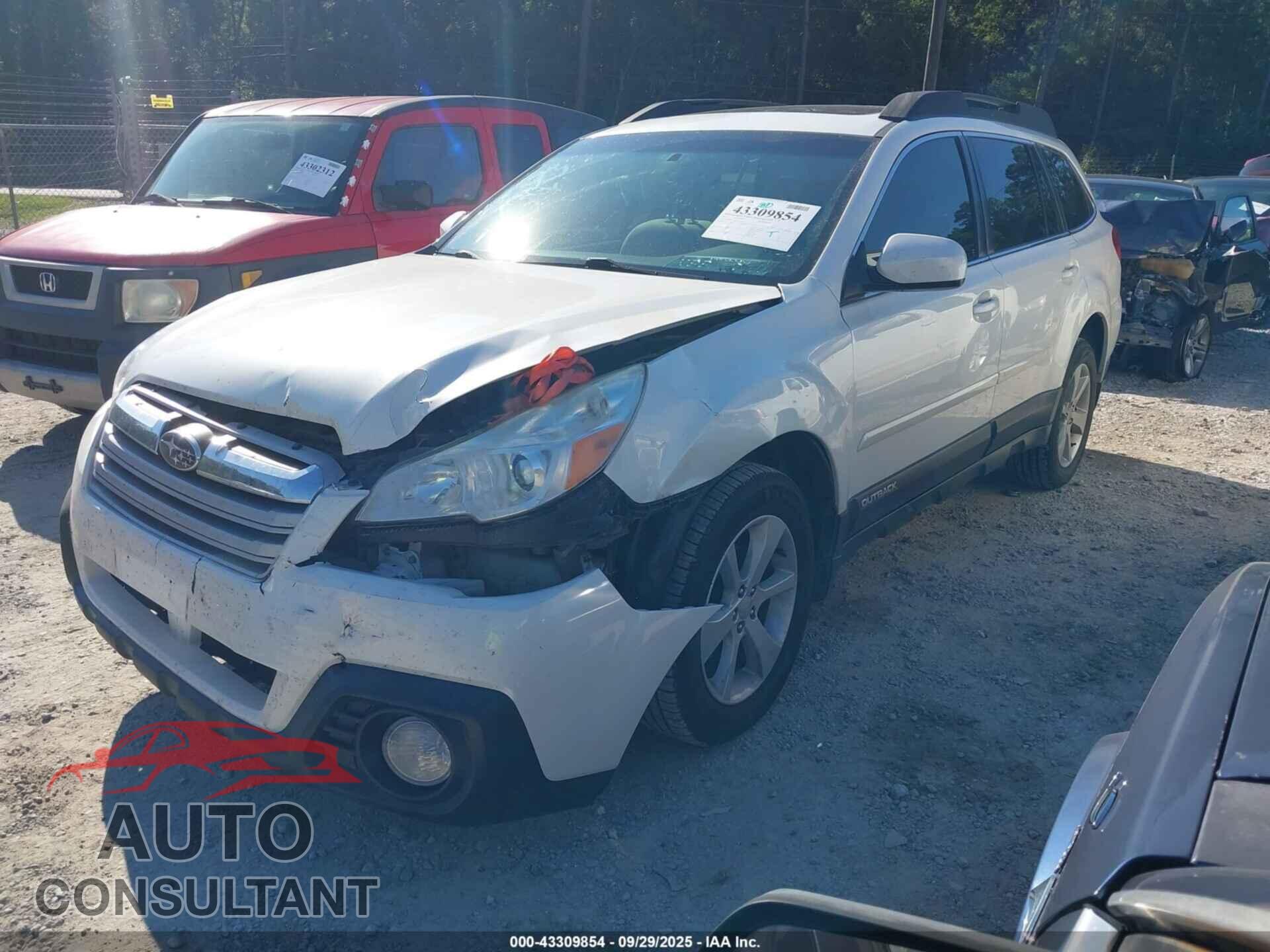 SUBARU OUTBACK 2013 - 4S4BRCGC9D3312320