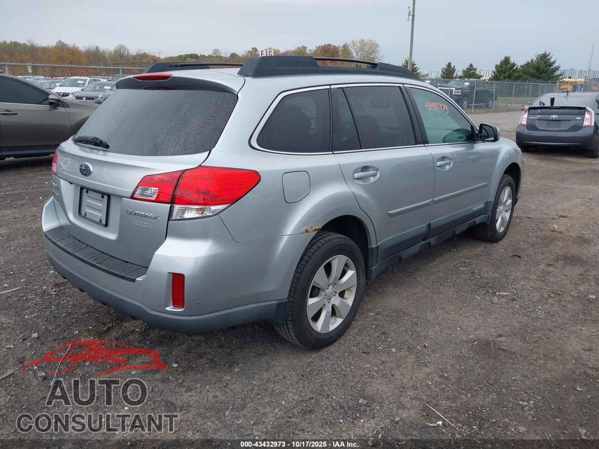 SUBARU OUTBACK 2012 - 4S4BRBGC2C3217770