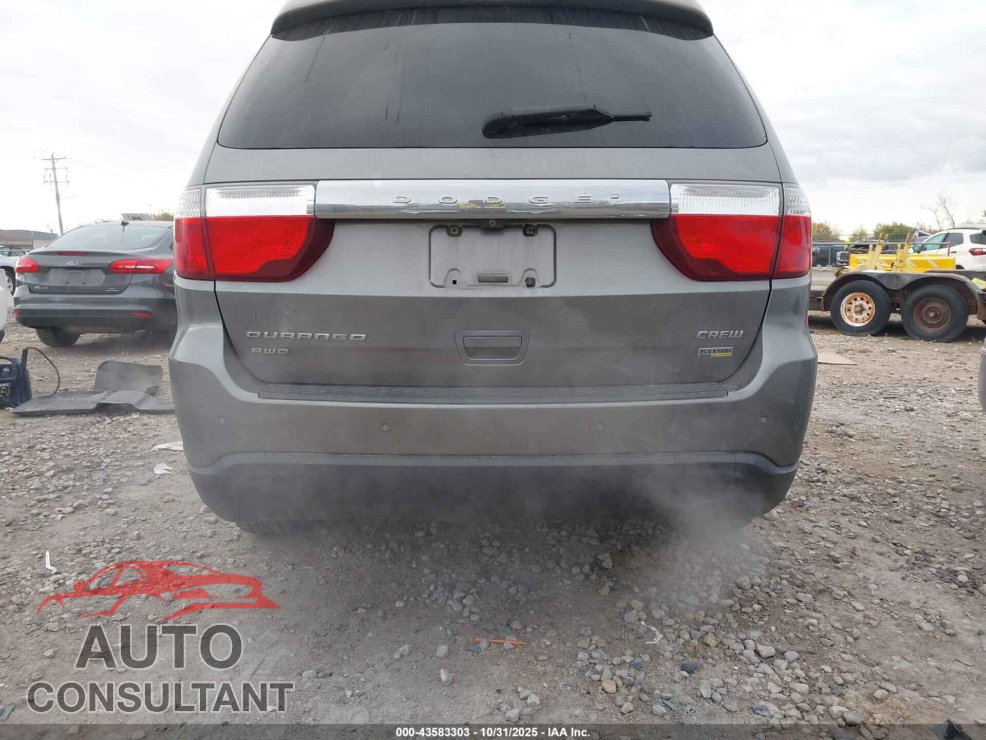 DODGE DURANGO 2011 - 1D4RE4GG8BC742525