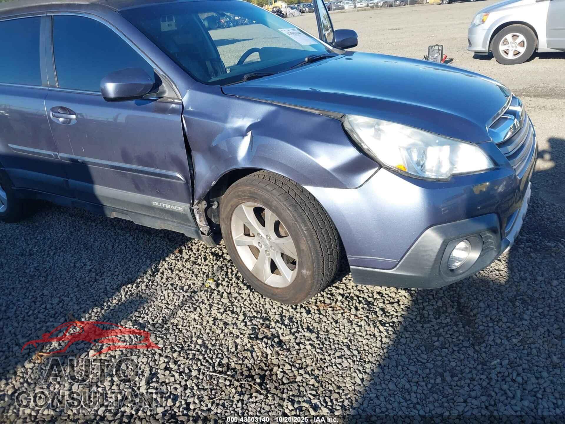 SUBARU OUTBACK 2014 - 4S4BRBLC5E3280242