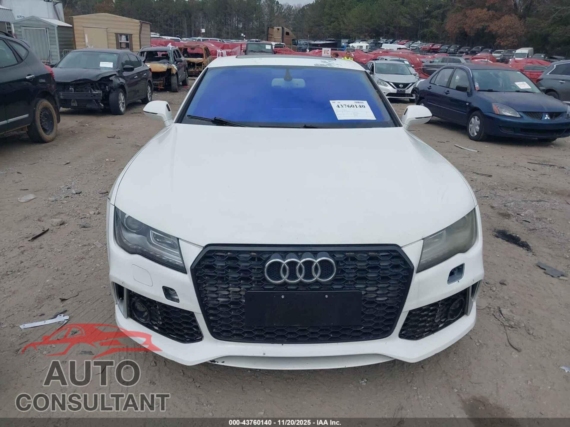 AUDI A7 2012 - WAUSGAFC2CN005359
