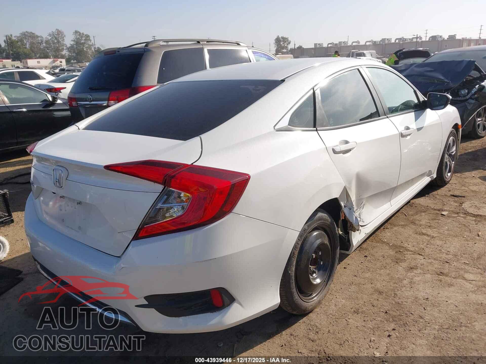 HONDA CIVIC 2019 - 2HGFC2F65KH532028