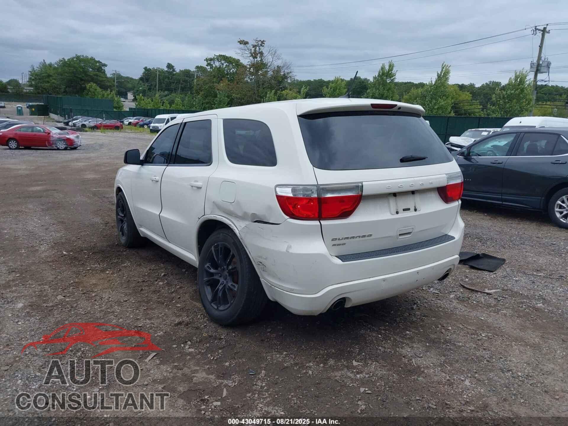 DODGE DURANGO 2011 - 1D4RE3GG8BC712497