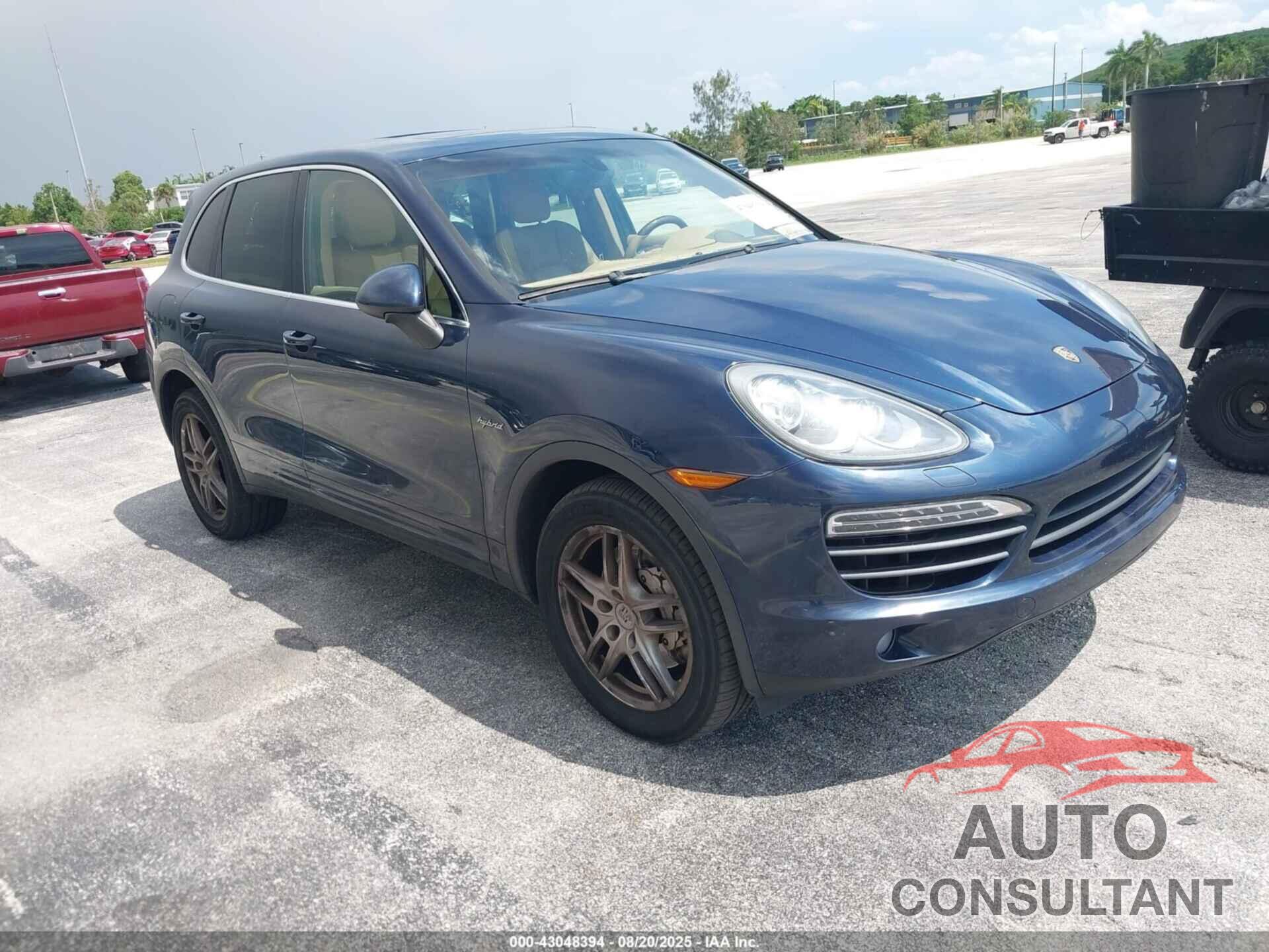 PORSCHE CAYENNE HYBRID 2011 - WP1AE2A27BLA94332