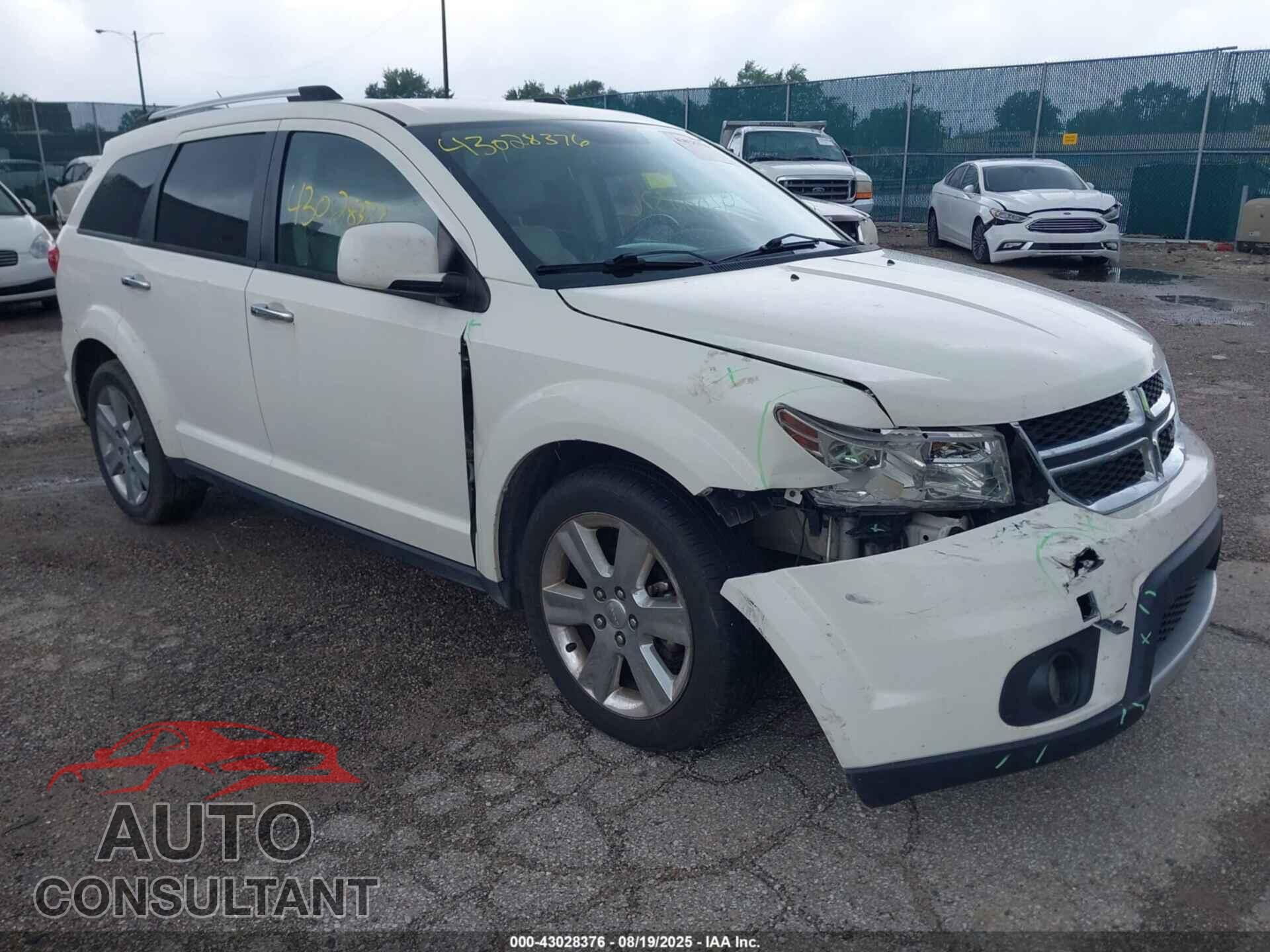 DODGE JOURNEY 2012 - 3C4PDDDG0CT205875