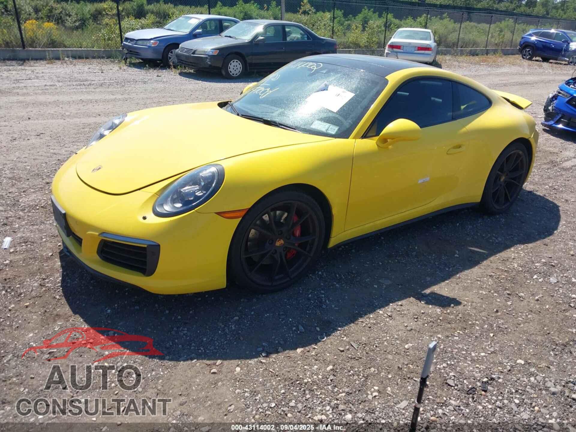PORSCHE 911 2017 - WP0AB2A96HS124670
