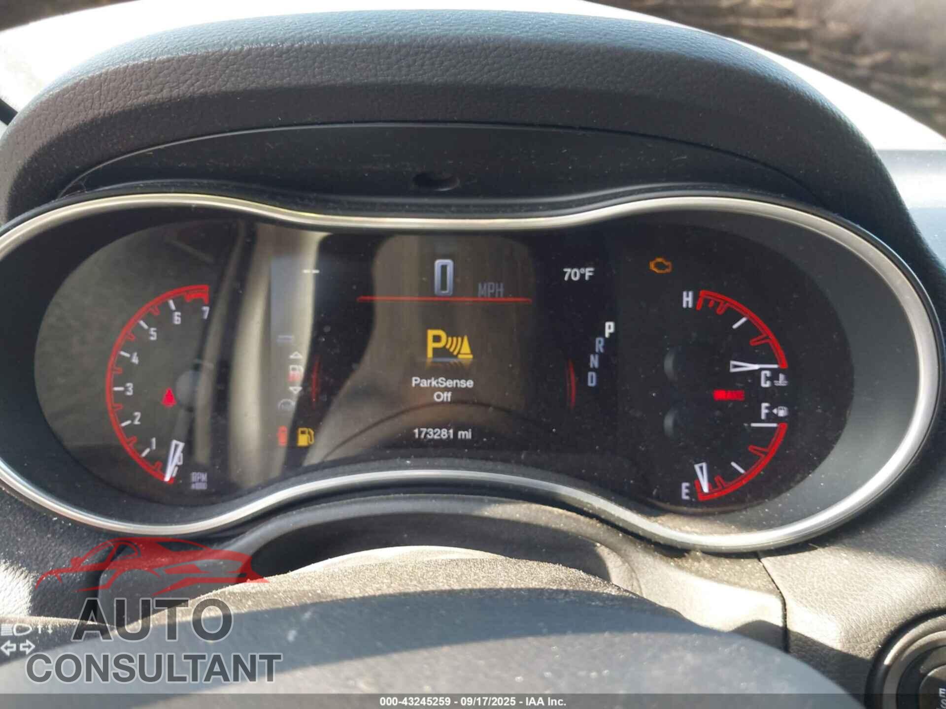 DODGE DURANGO 2019 - 1C4RDJAGXKC633779