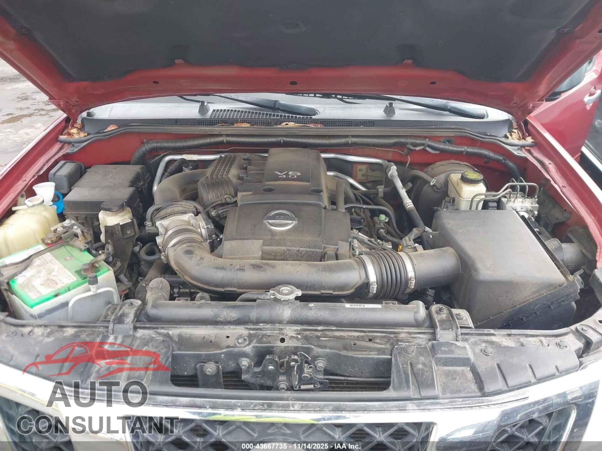 NISSAN FRONTIER 2013 - 1N6AD0EV0DN758844