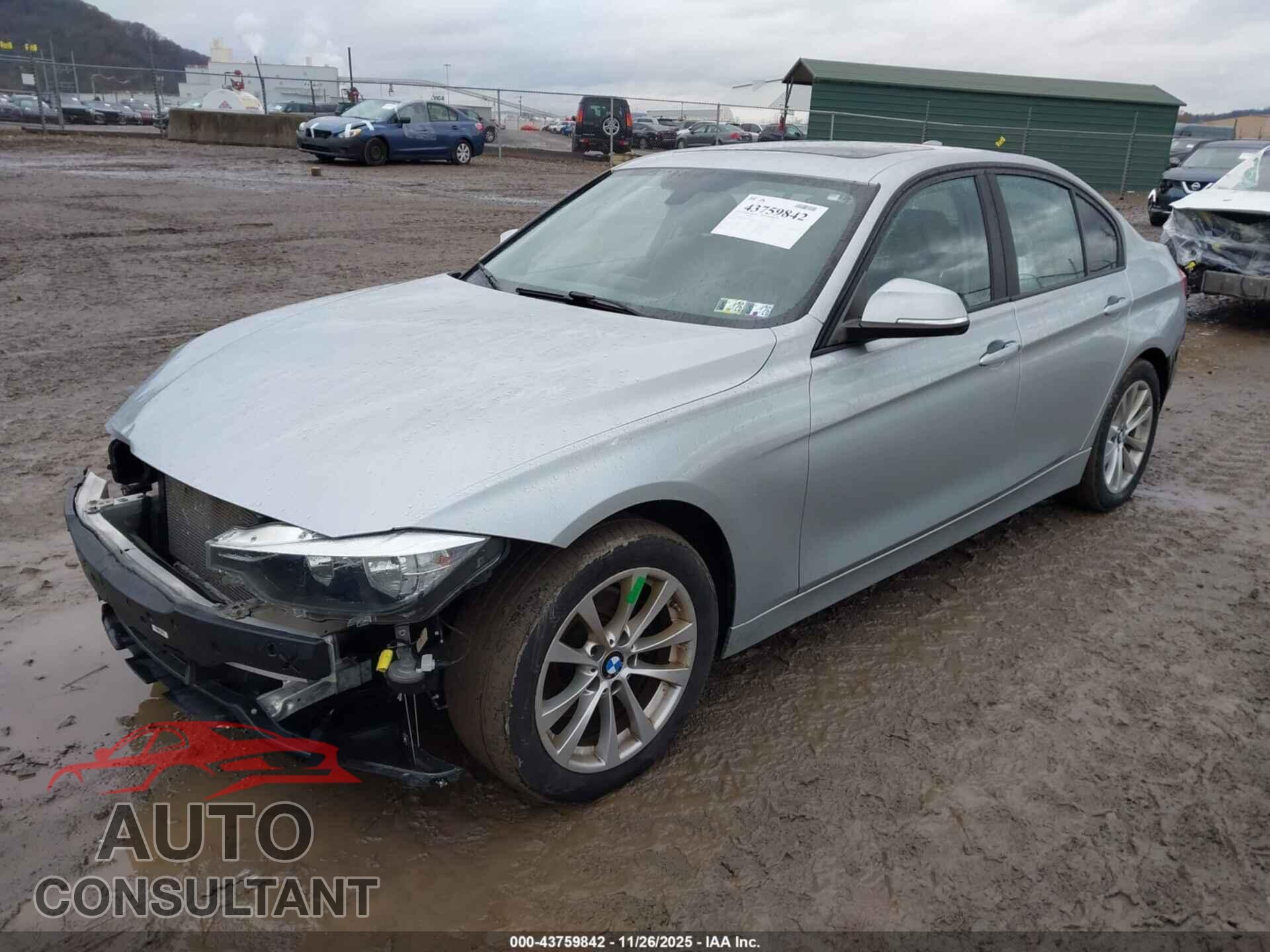 BMW 320I 2016 - WBA8E5G58GNU19131
