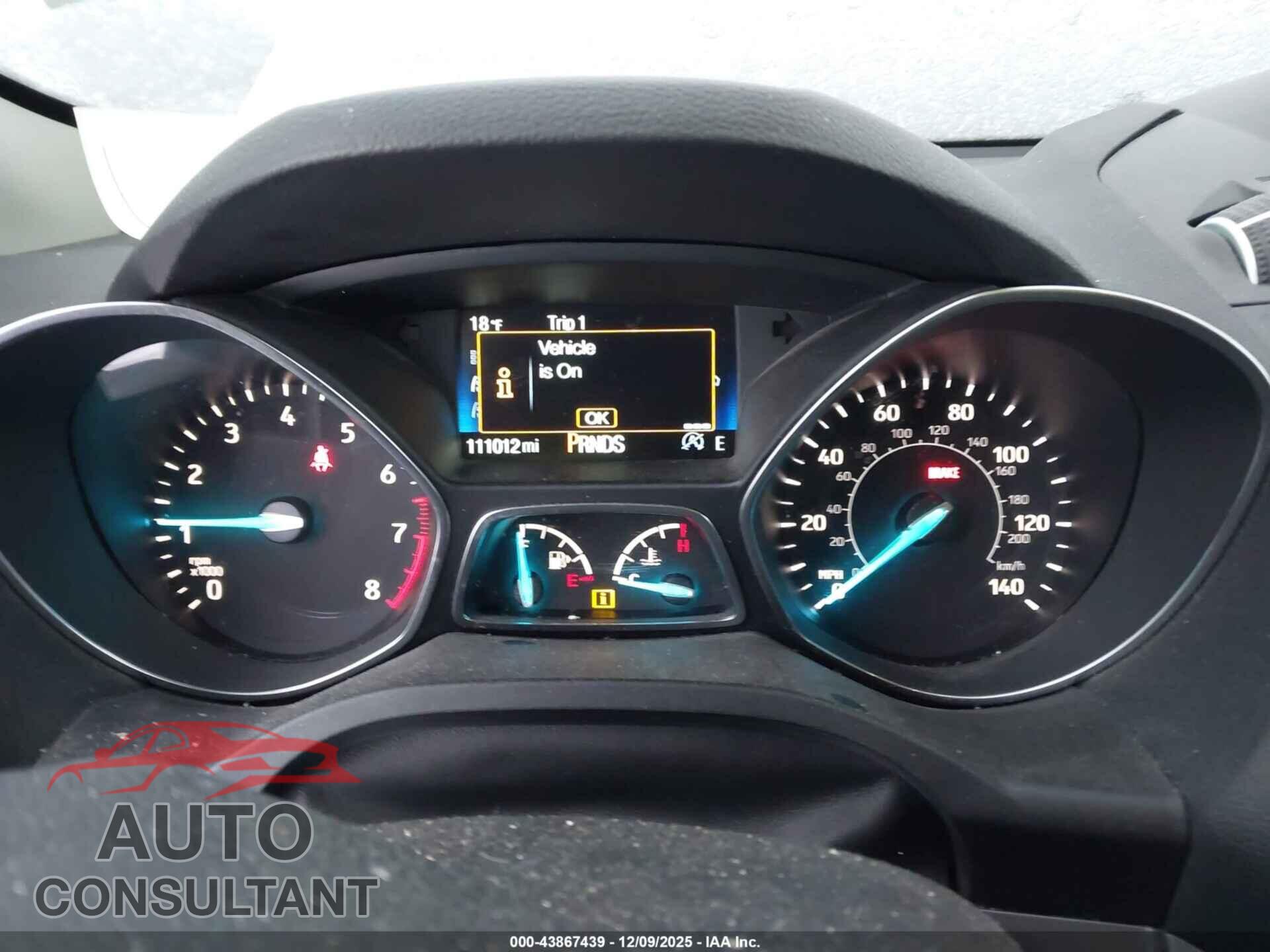 FORD ESCAPE 2019 - 1FMCU9GD3KUC51391