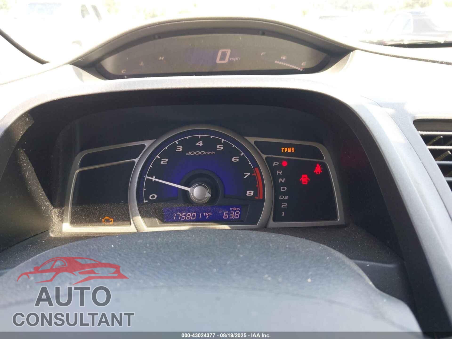 HONDA CIVIC 2009 - 2HGFA16549H309707