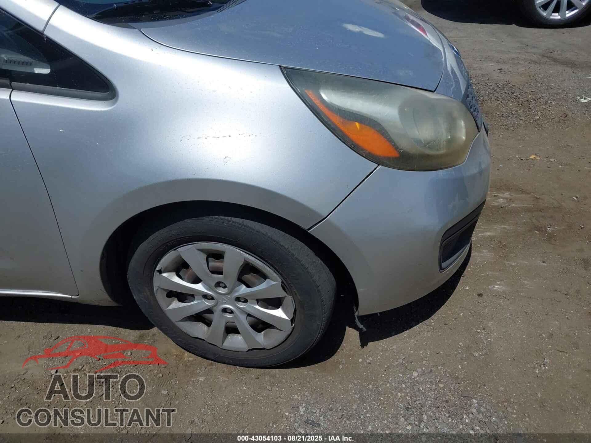 KIA RIO 2013 - KNADM4A34D6155382