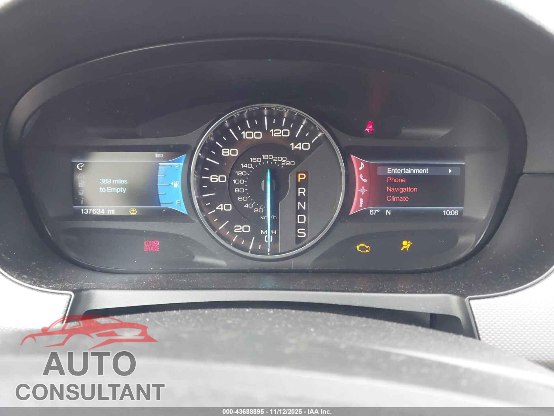 FORD EDGE 2013 - 2FMDK3JC6DBA03328