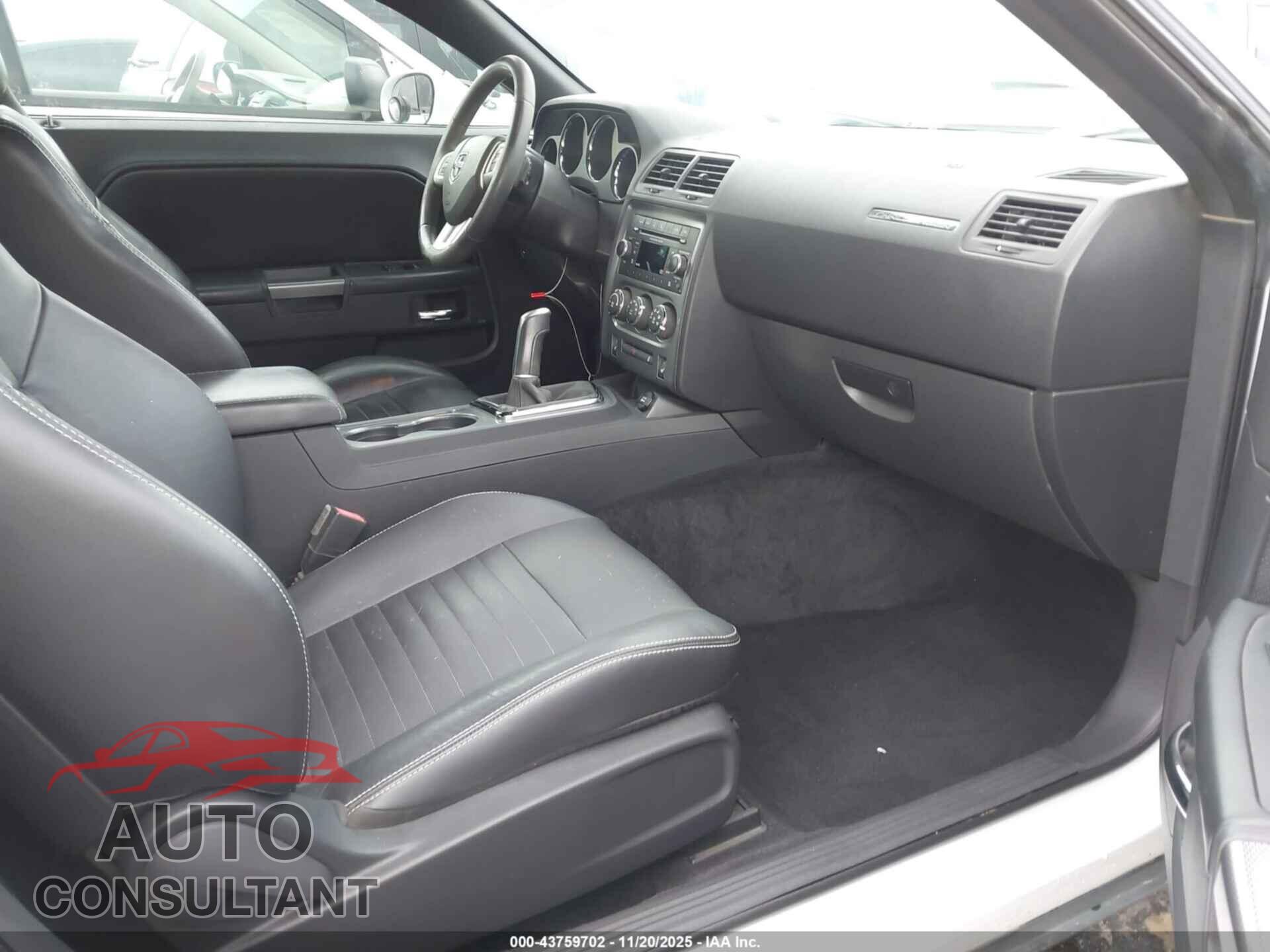 DODGE CHALLENGER 2013 - 2C3CDYBTXDH528223