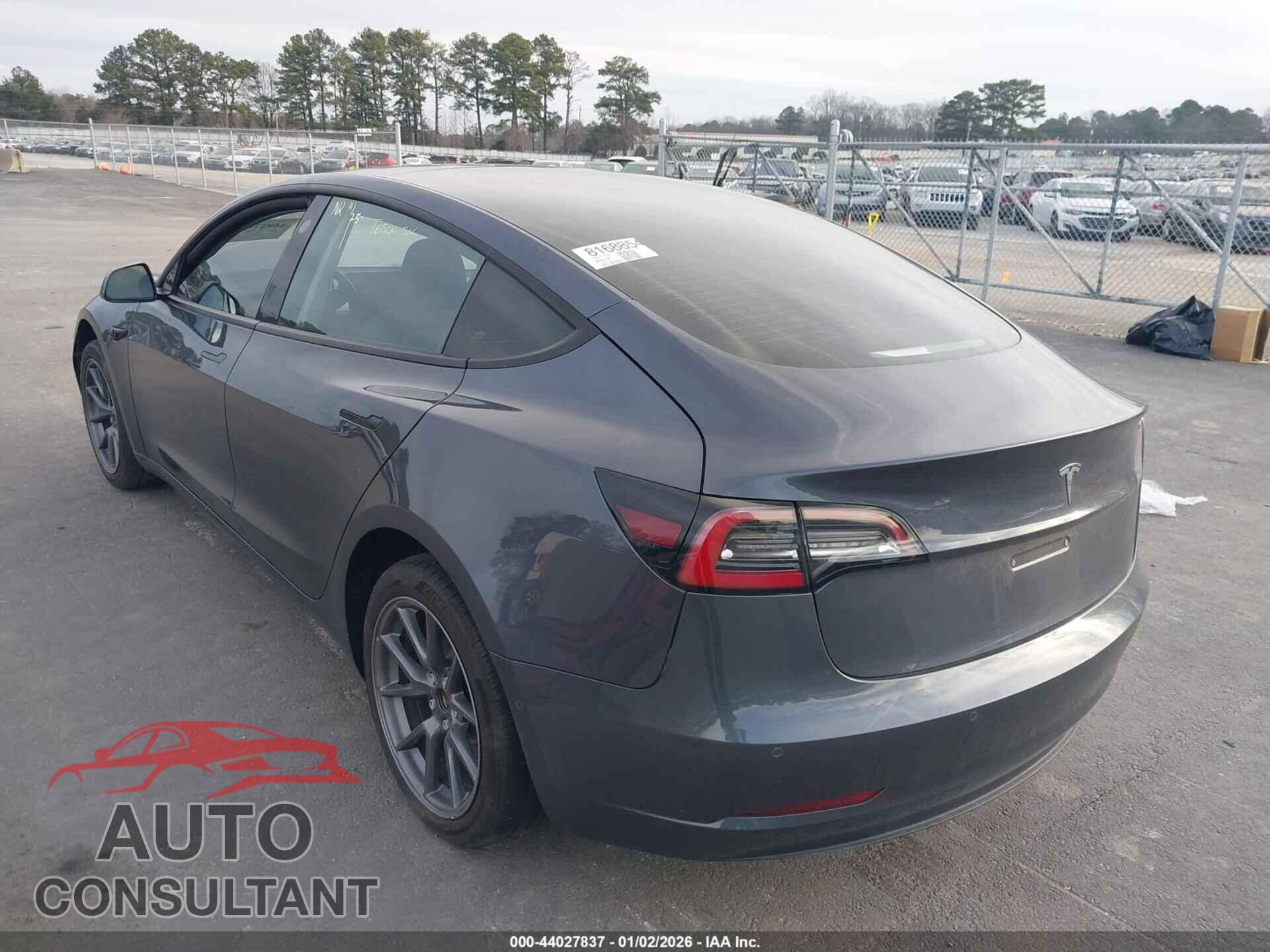 TESLA MODEL 3 2022 - 5YJ3E1EA7NF311908