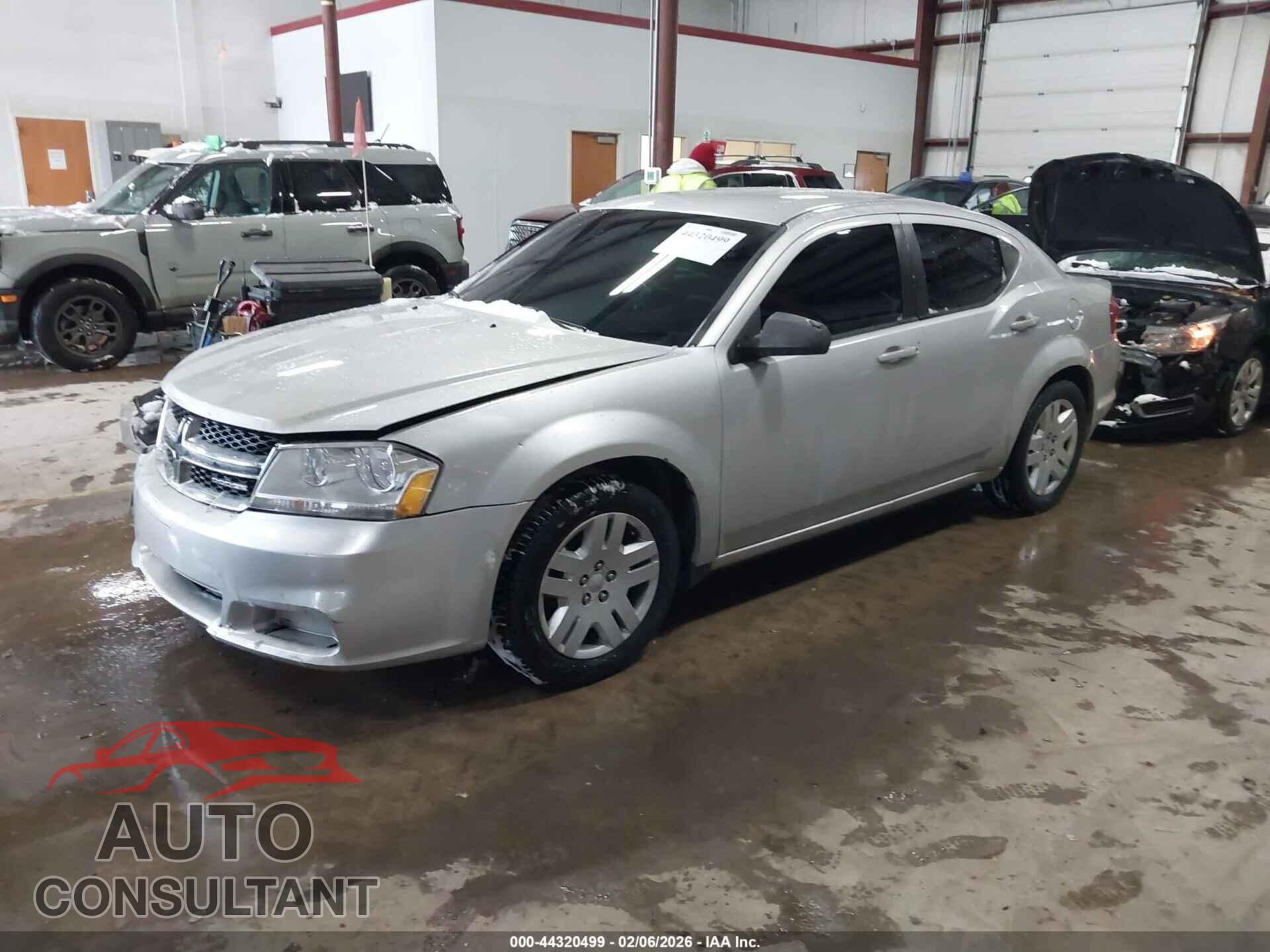 DODGE AVENGER 2012 - 1C3CDZAB8CN165098