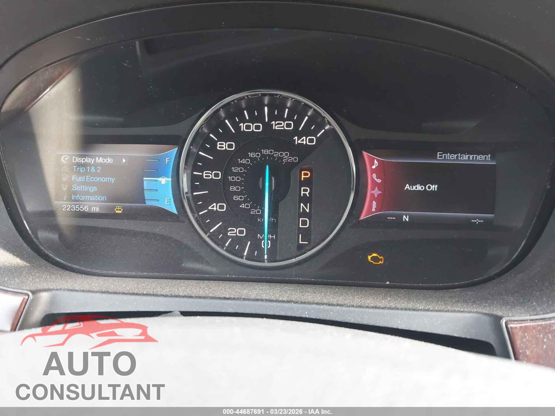 FORD EDGE 2012 - 2FMDK3K93CBA09900