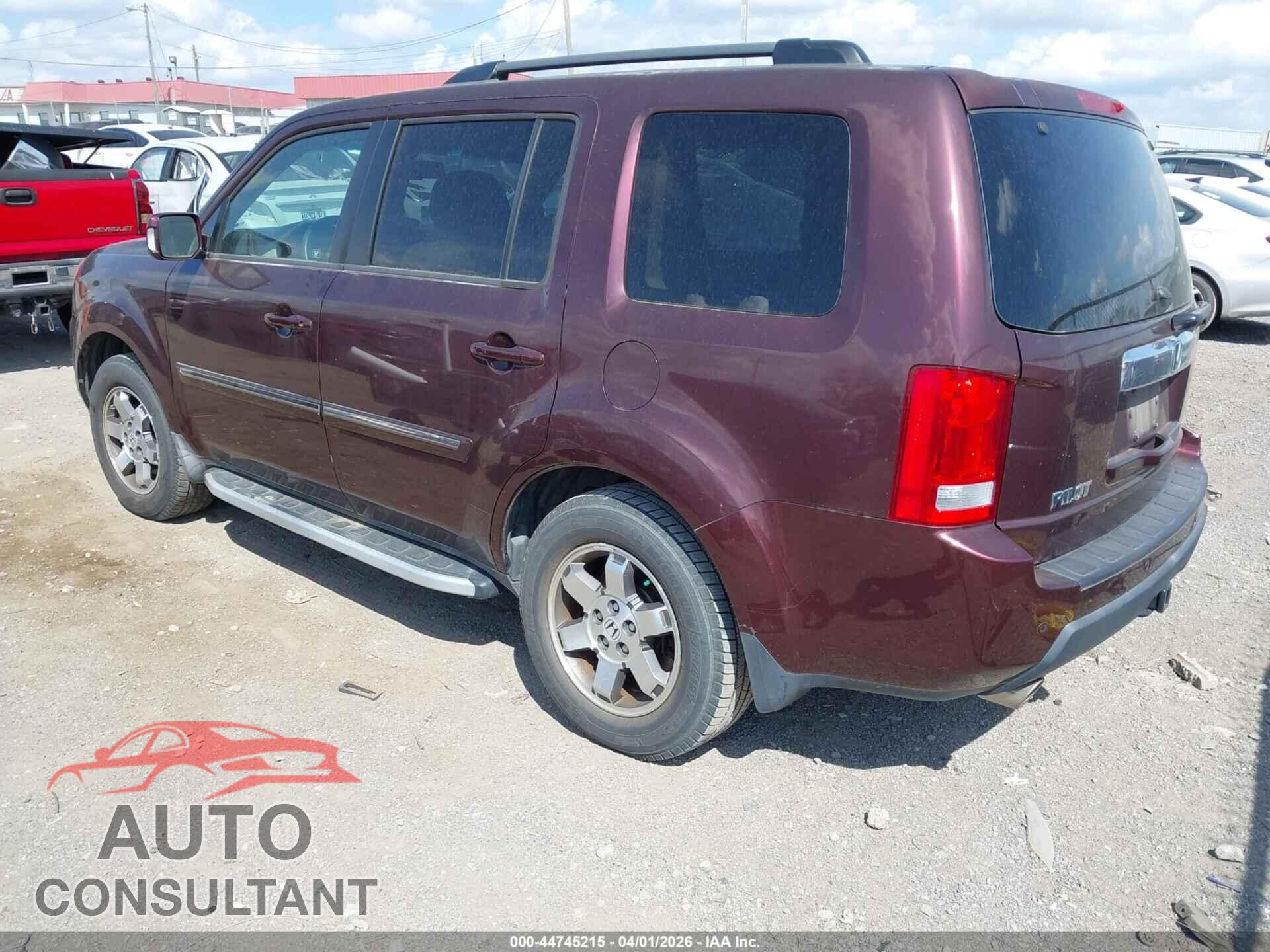 HONDA PILOT 2010 - 5FNYF3H91AB001313
