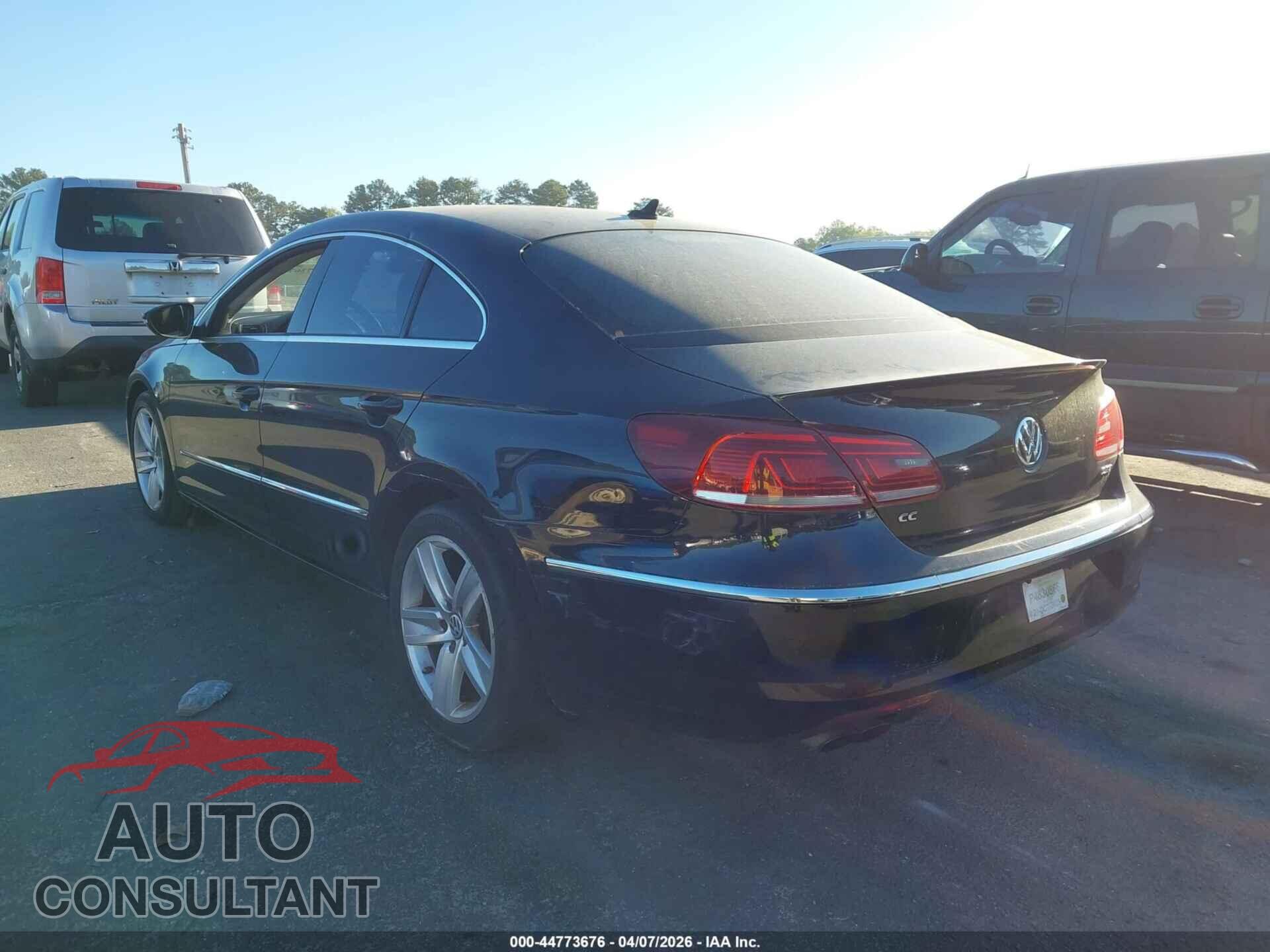 VOLKSWAGEN CC 2013 - WVWBP7AN3DE567660