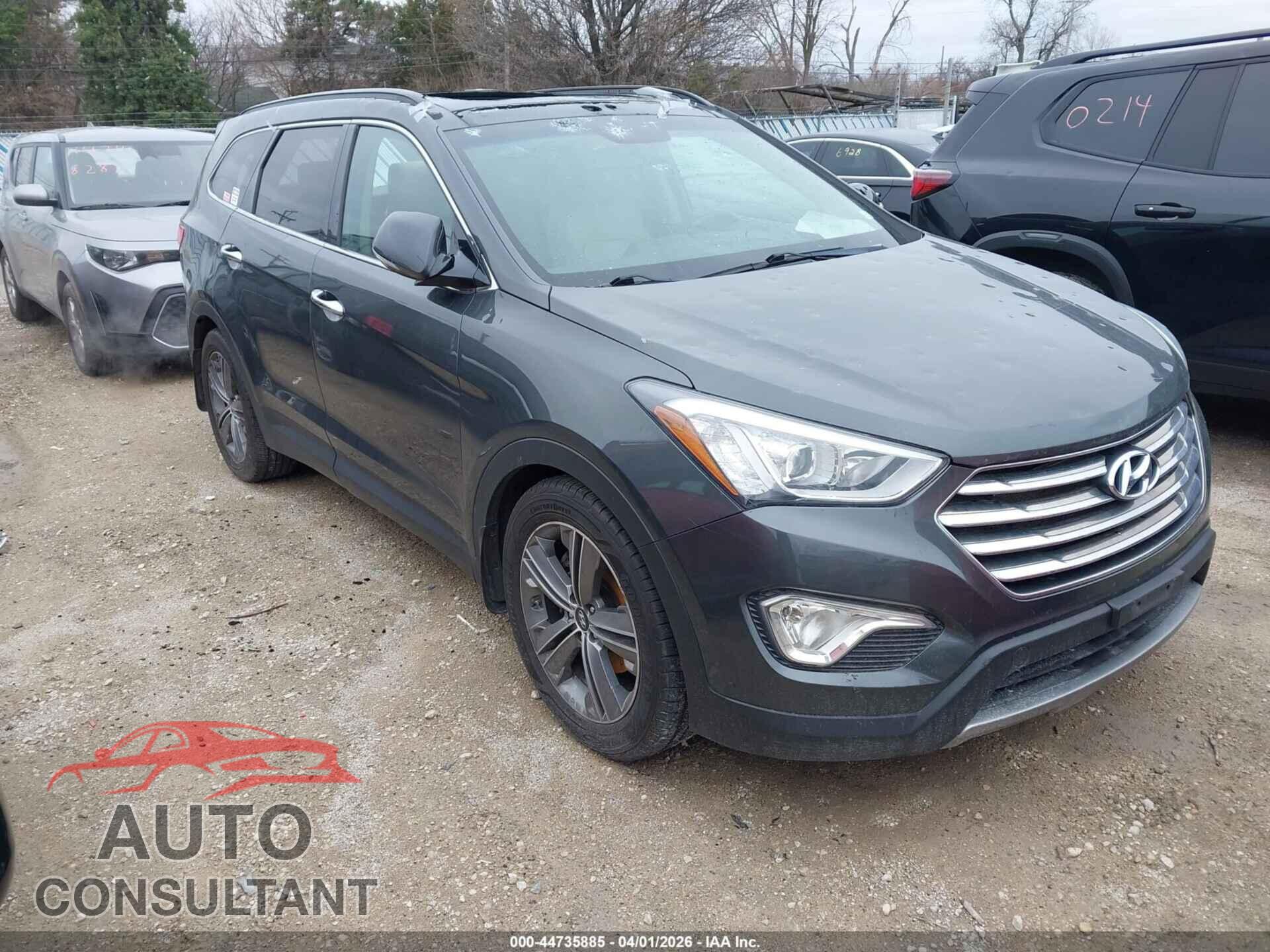 HYUNDAI SANTA FE 2014 - KM8SRDHF9EU075399