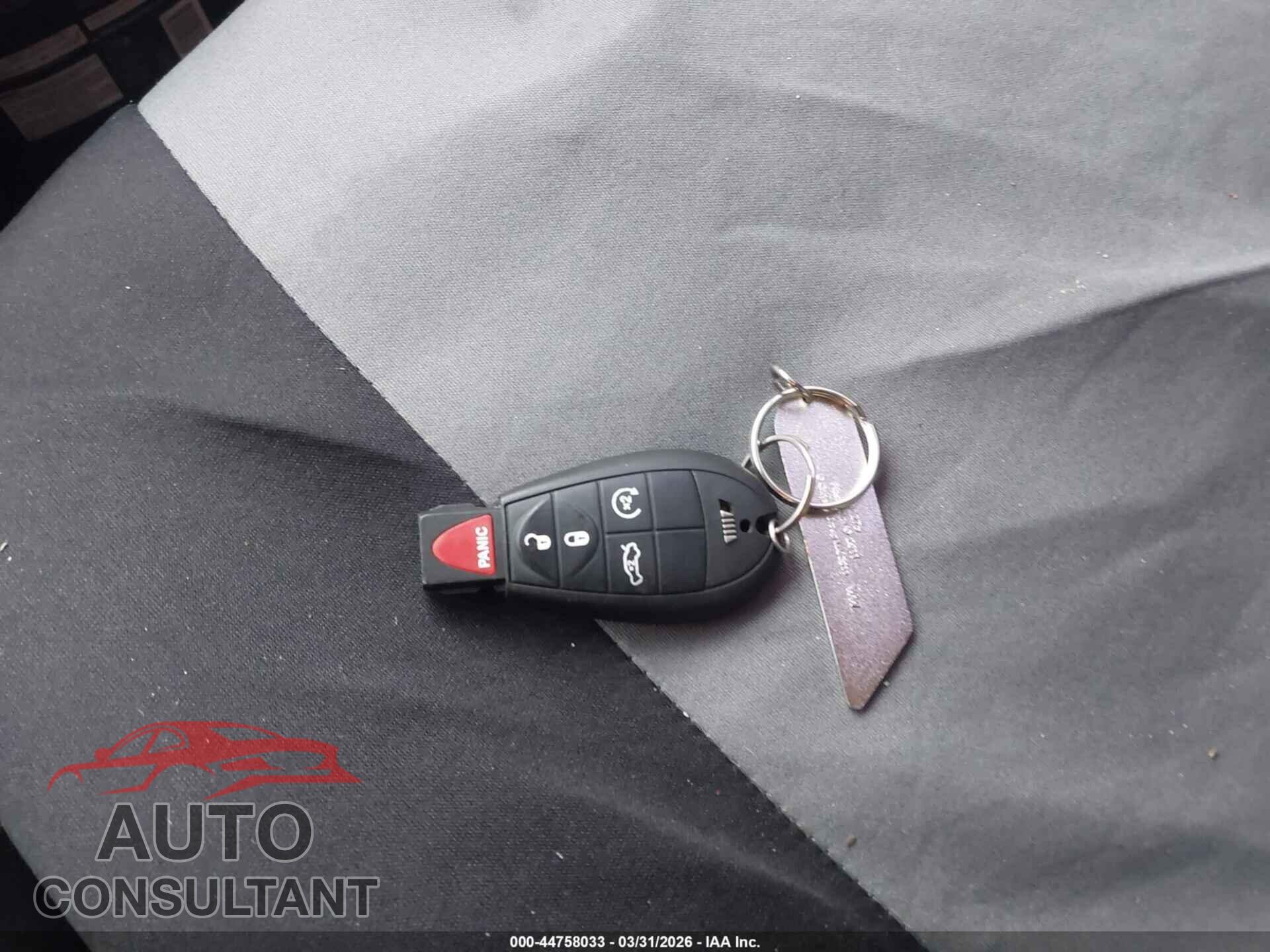 DODGE DURANGO 2011 - 1D4RE2GG3BC616206