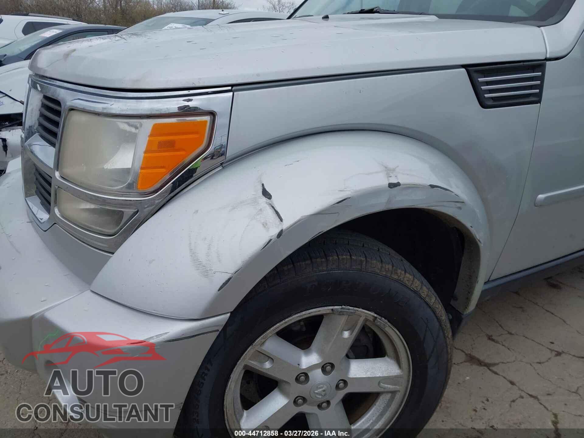 DODGE NITRO 2010 - 1D4PU2GKXAW127250