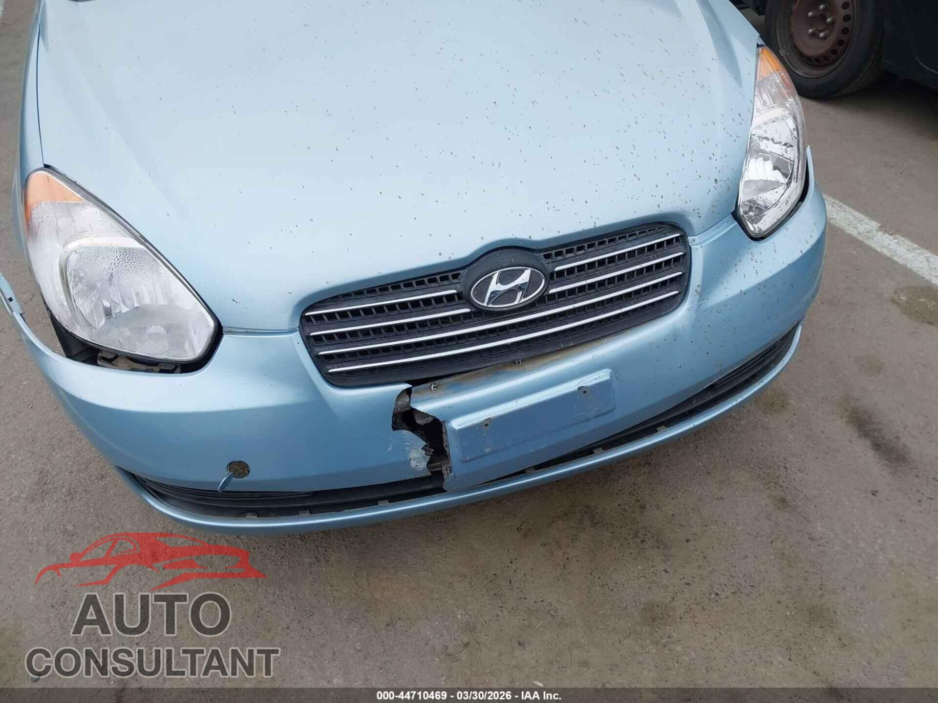 HYUNDAI ACCENT 2010 - KMHCN4AC2AU422078
