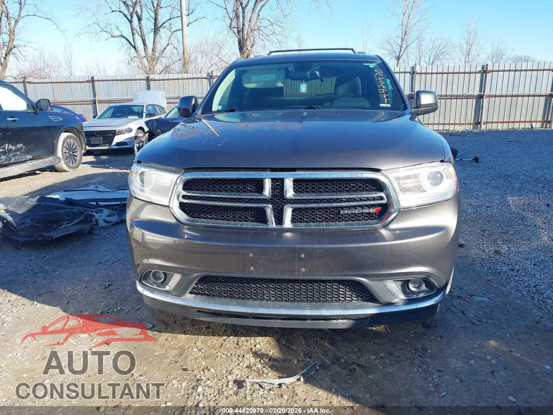 DODGE DURANGO 2014 - 1C4RDJAG7EC972827