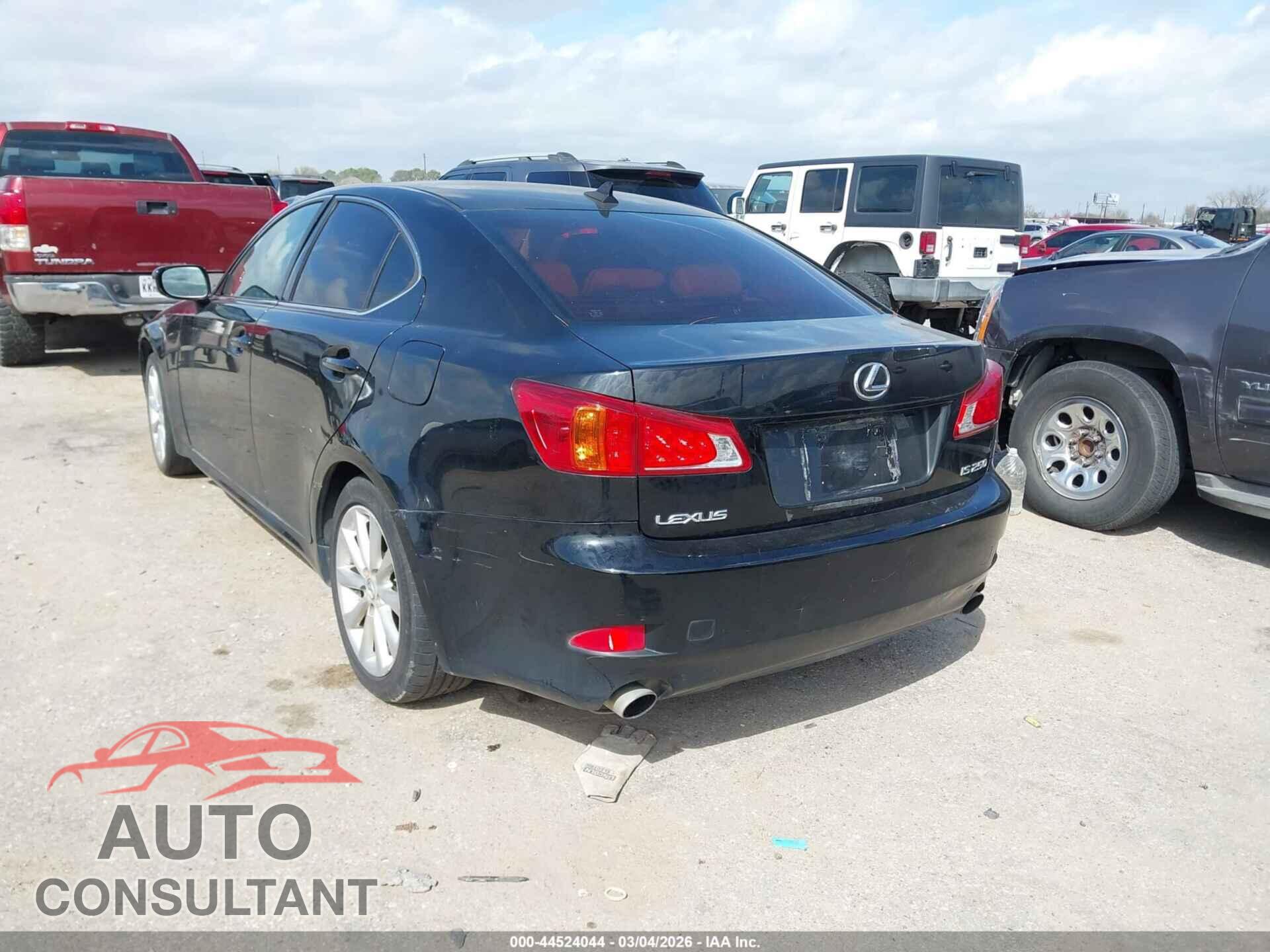 LEXUS IS 250 2010 - JTHBF5C20A5123236