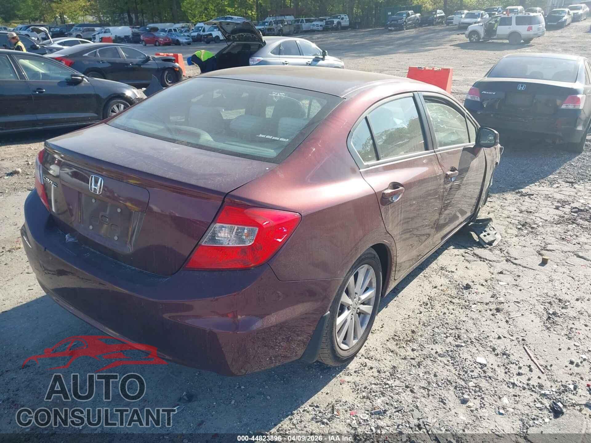 HONDA CIVIC 2012 - 19XFB2F81CE103162