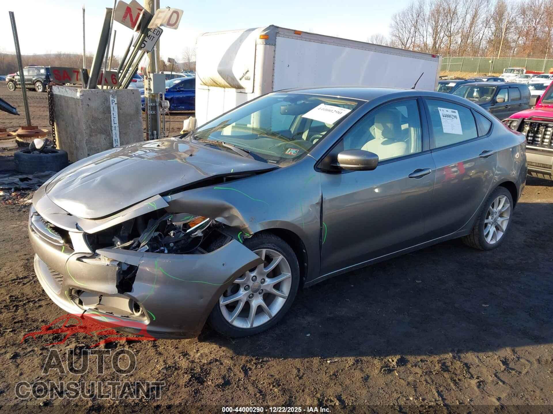 DODGE DART 2013 - 1C3CDFBA6DD707892