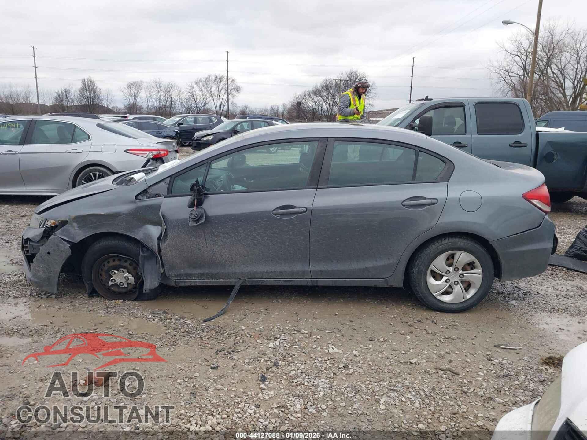 HONDA CIVIC 2013 - 19XFB2F57DE069476