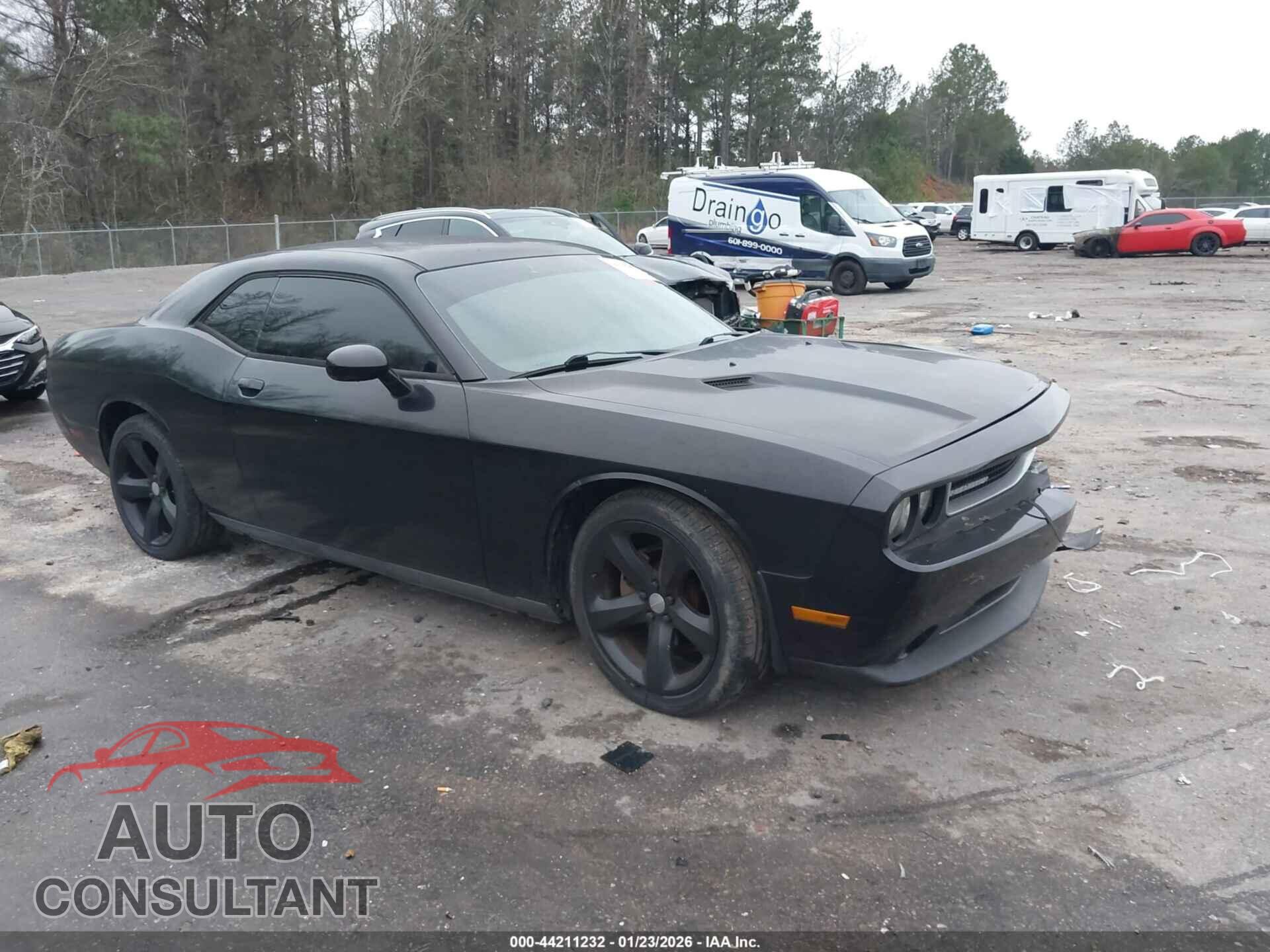 DODGE CHALLENGER 2012 - 2C3CDYAG7CH285800