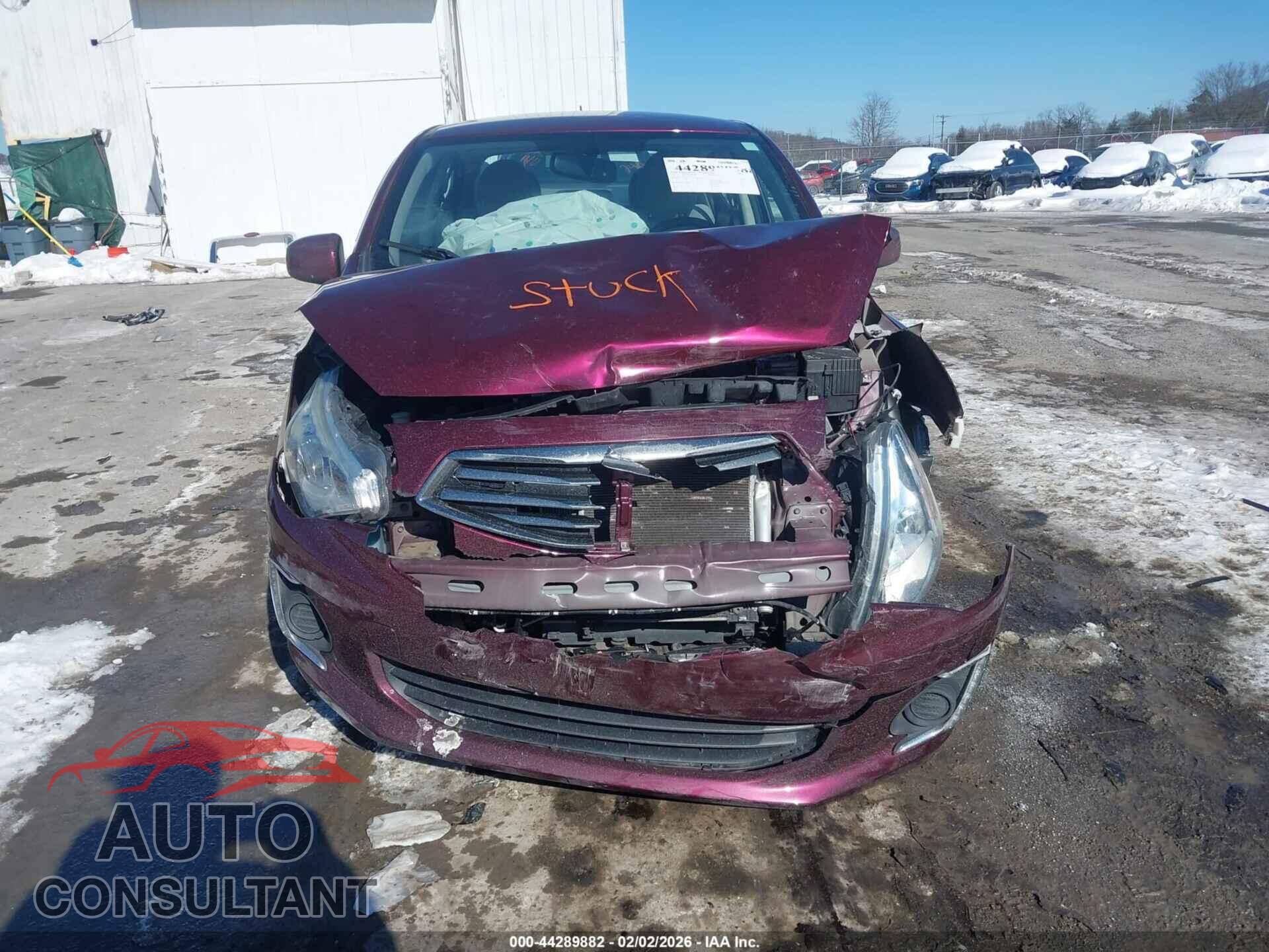 MITSUBISHI MIRAGE G4 2017 - ML32F3FJ7HHF07246