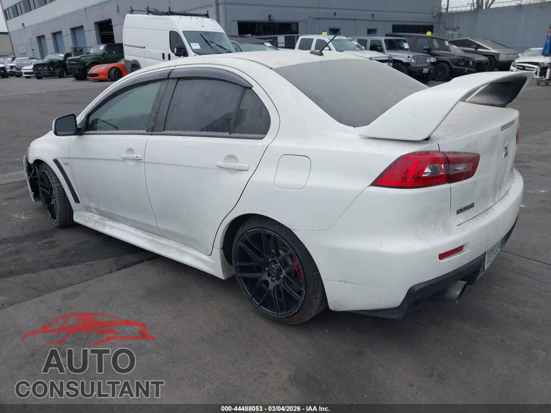 MITSUBISHI LANCER EVOLUTION 2014 - JA32W8FV4EU016287