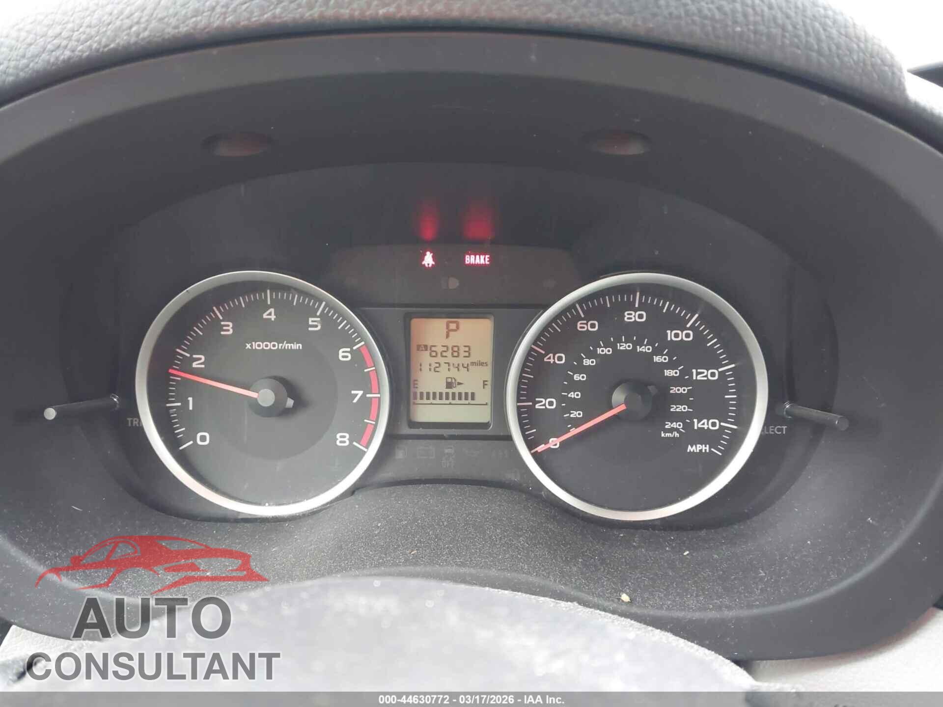 SUBARU FORESTER 2017 - JF2SJAEC8HH479295
