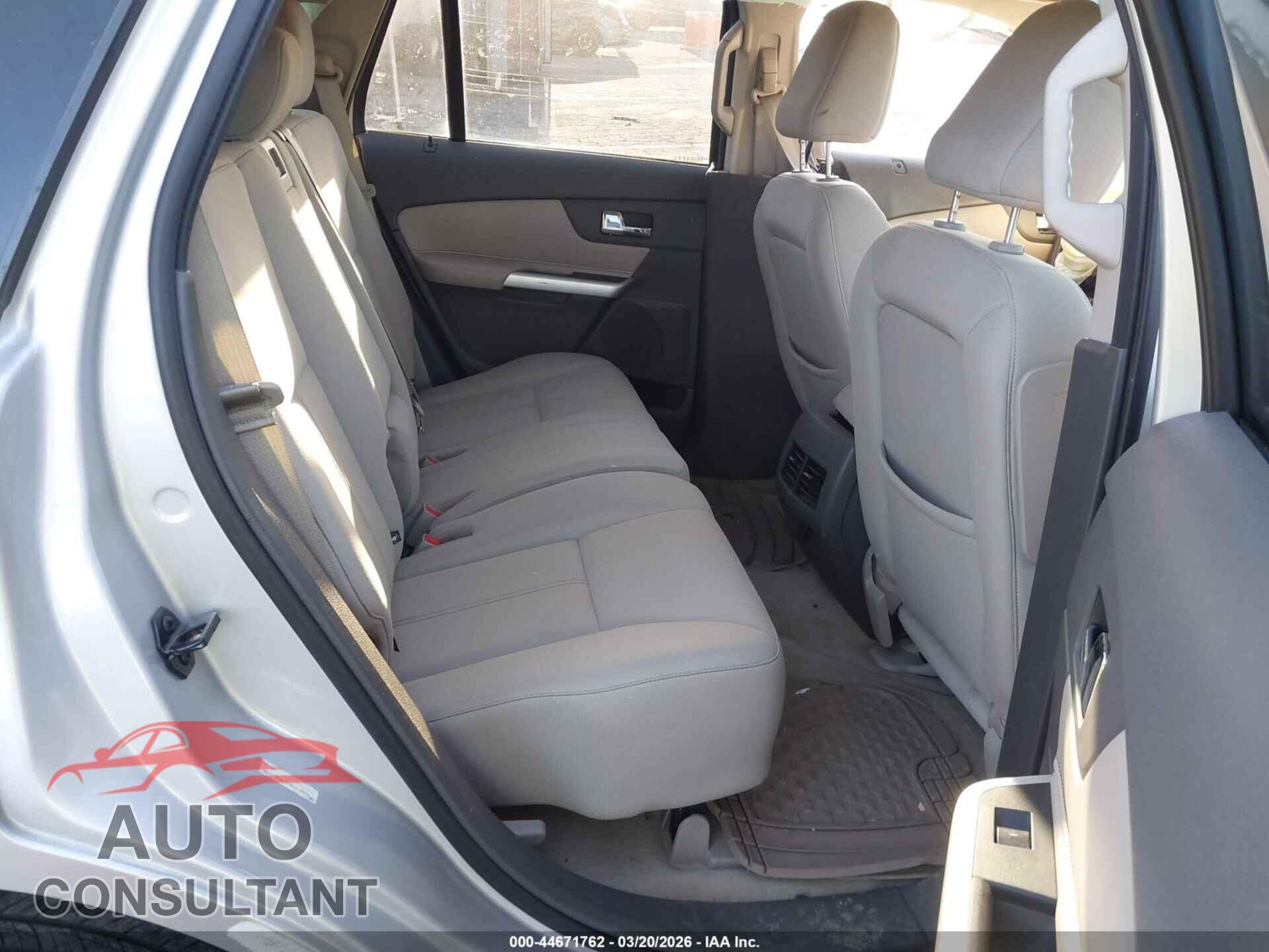 FORD EDGE 2011 - 2FMDK3GC5BBA18536