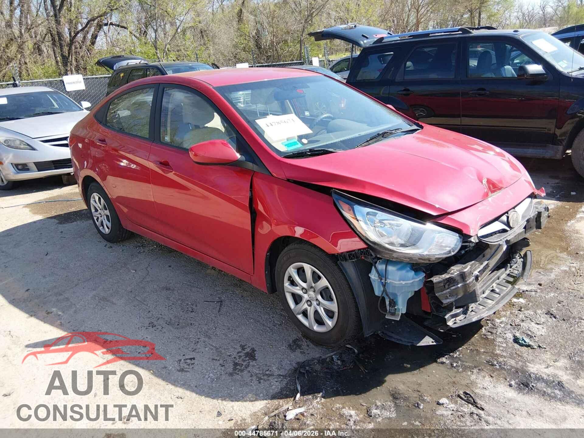 HYUNDAI ACCENT 2014 - KMHCT4AE4EU703263