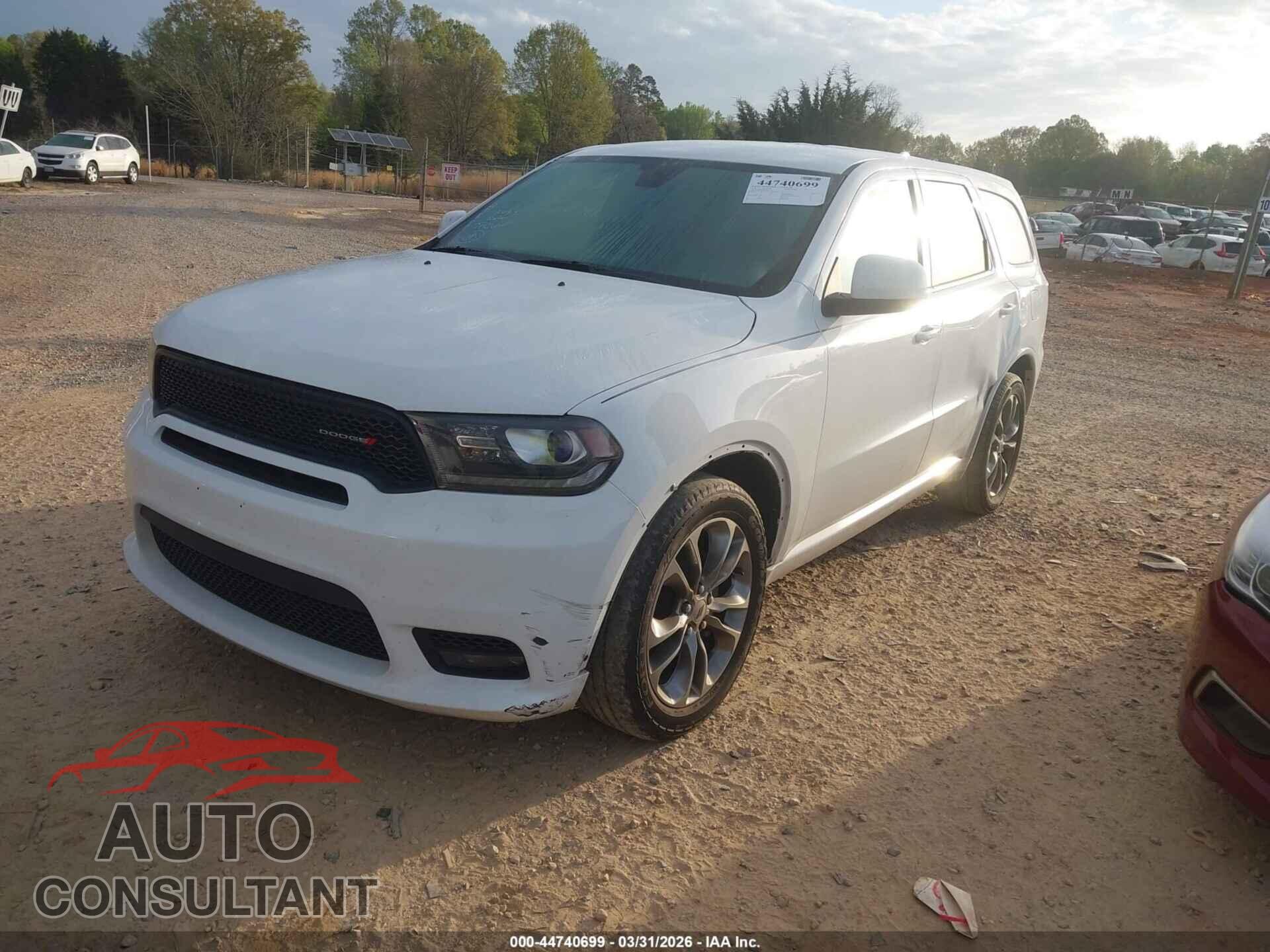 DODGE DURANGO 2019 - 1C4RDHDG2KC645140