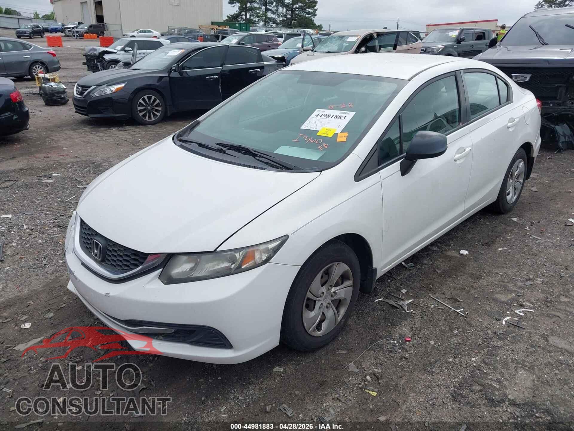 HONDA CIVIC 2014 - 19XFB2F5XEE057954