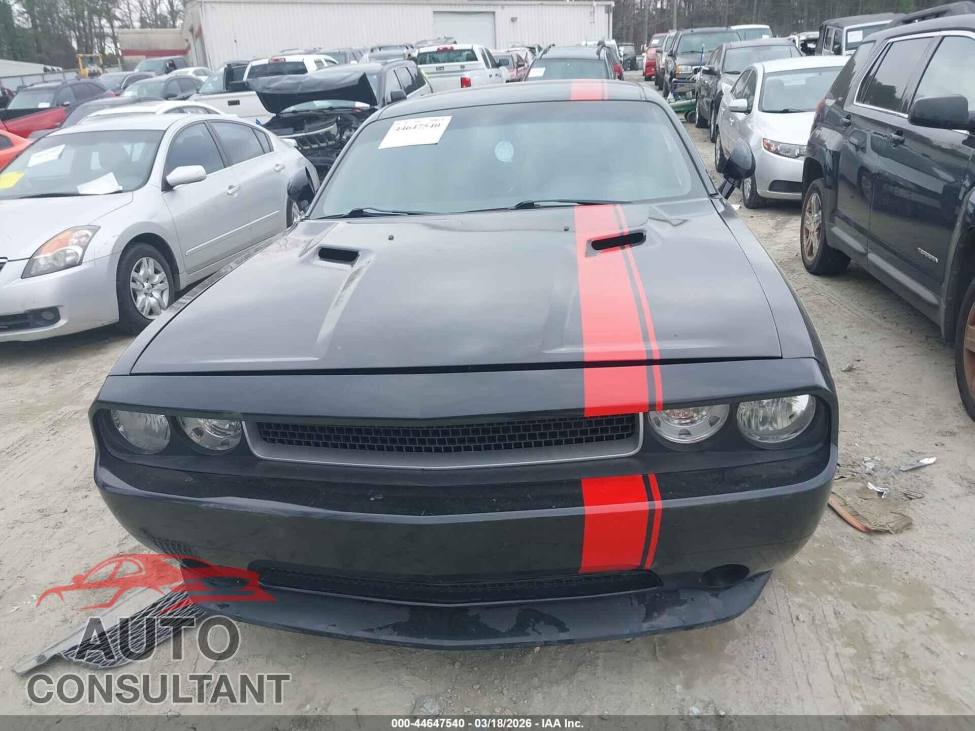DODGE CHALLENGER 2012 - 2C3CDYAG1CH204760