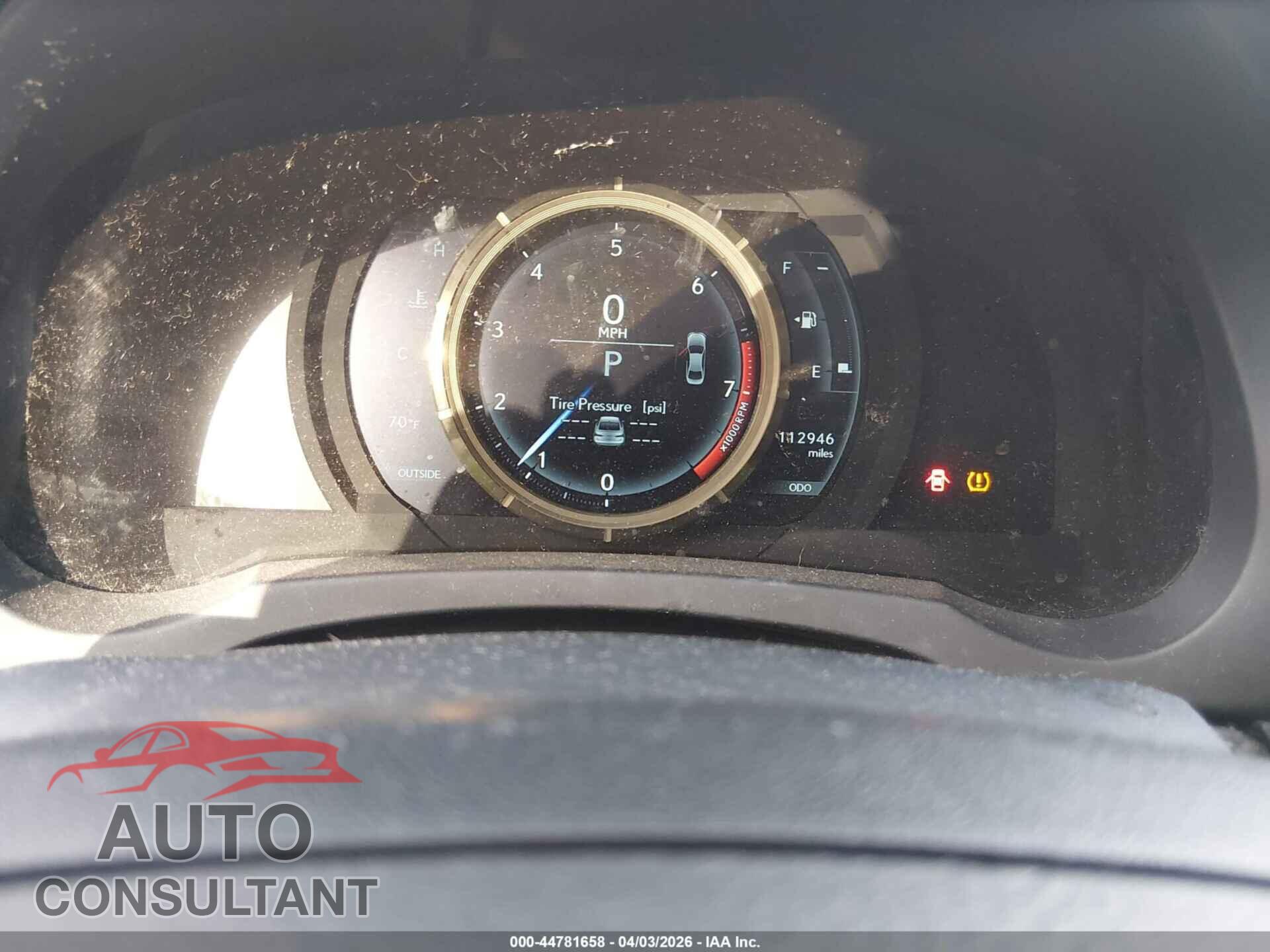 LEXUS IS 250 2014 - JTHBF1D24E5035299