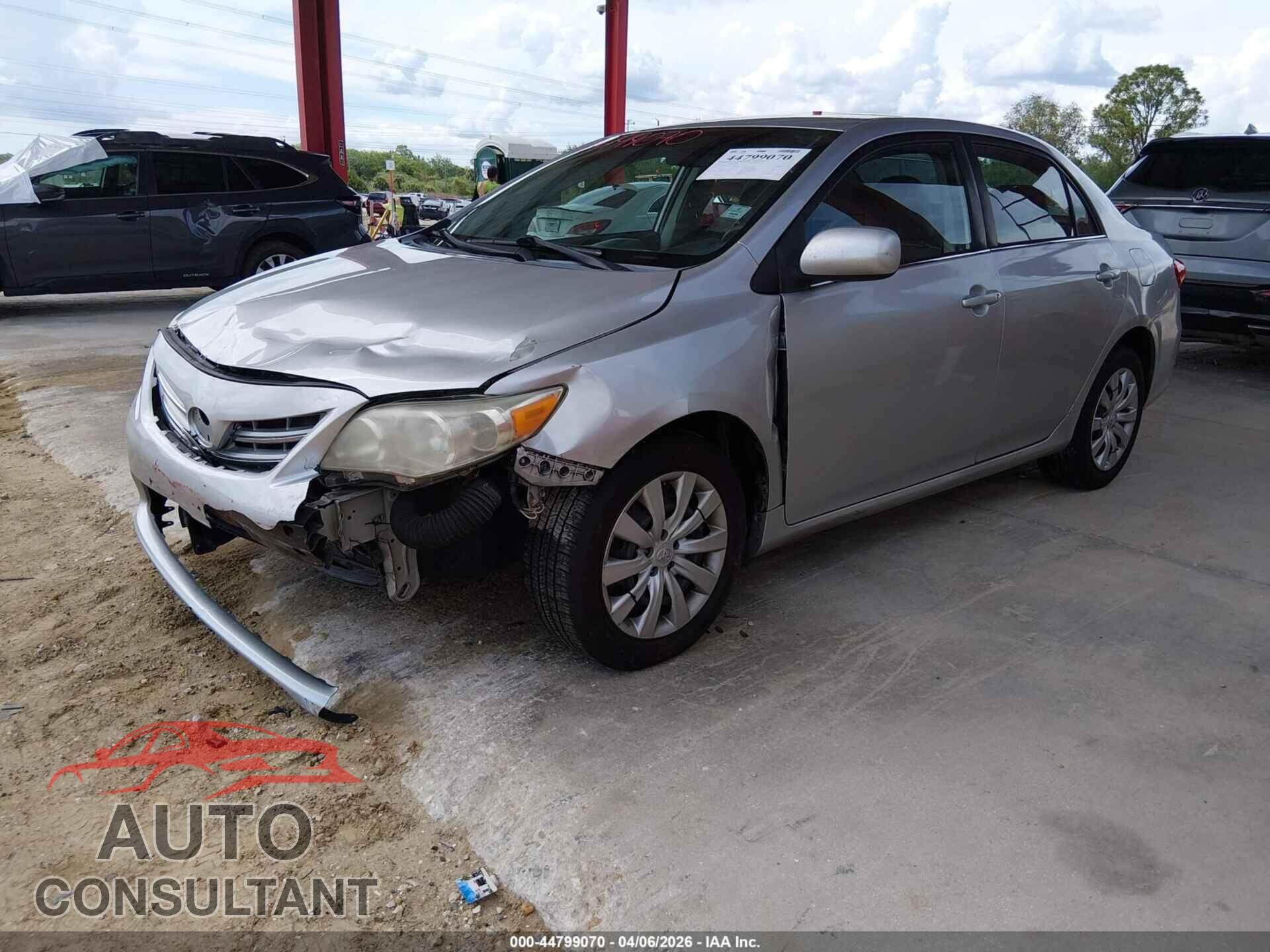 TOYOTA COROLLA 2013 - 5YFBU4EEXDP201232