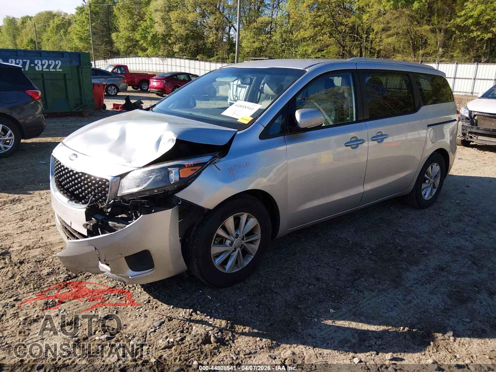 KIA SEDONA 2017 - KNDMB5C16H6312295