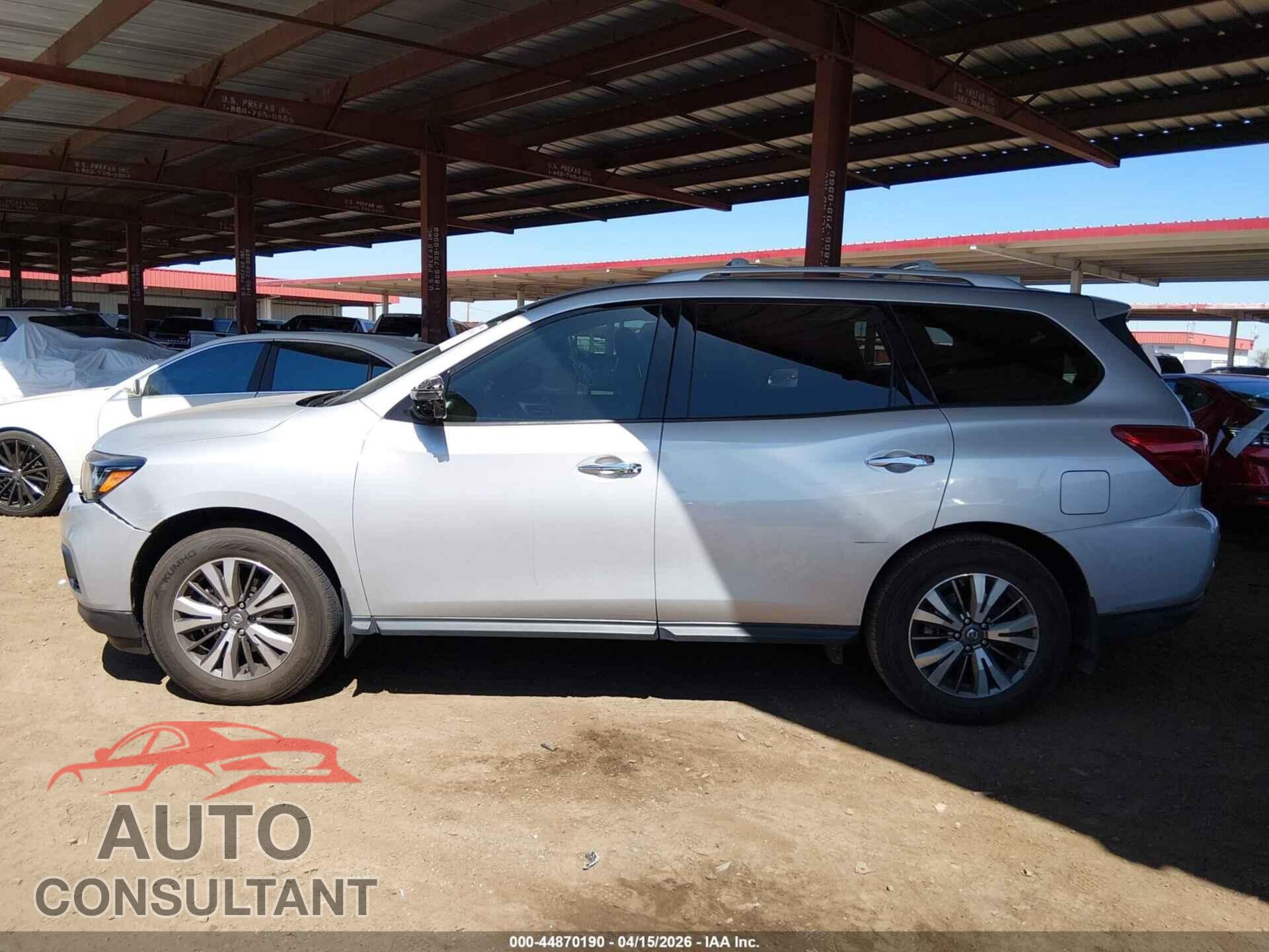 NISSAN PATHFINDER 2019 - 5N1DR2MN9KC587353