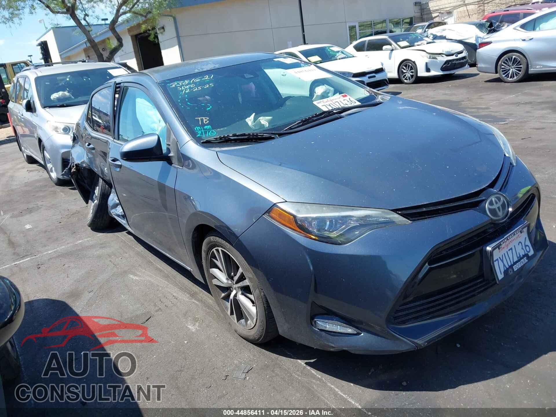 TOYOTA COROLLA 2017 - 5YFBURHEXHP673011