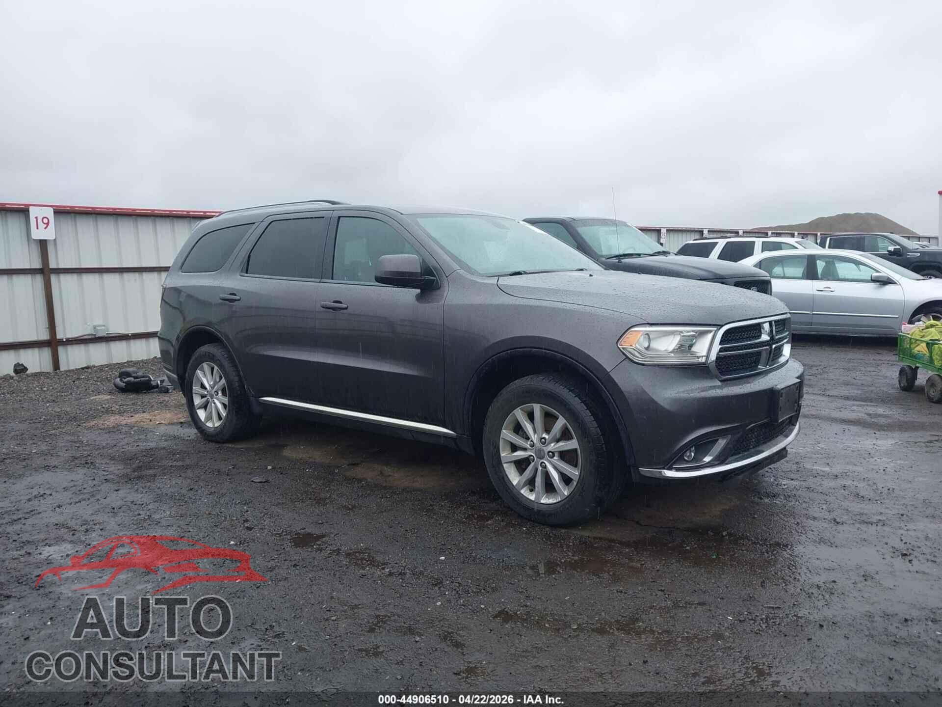 DODGE DURANGO 2014 - 1C4RDJAG5EC301558